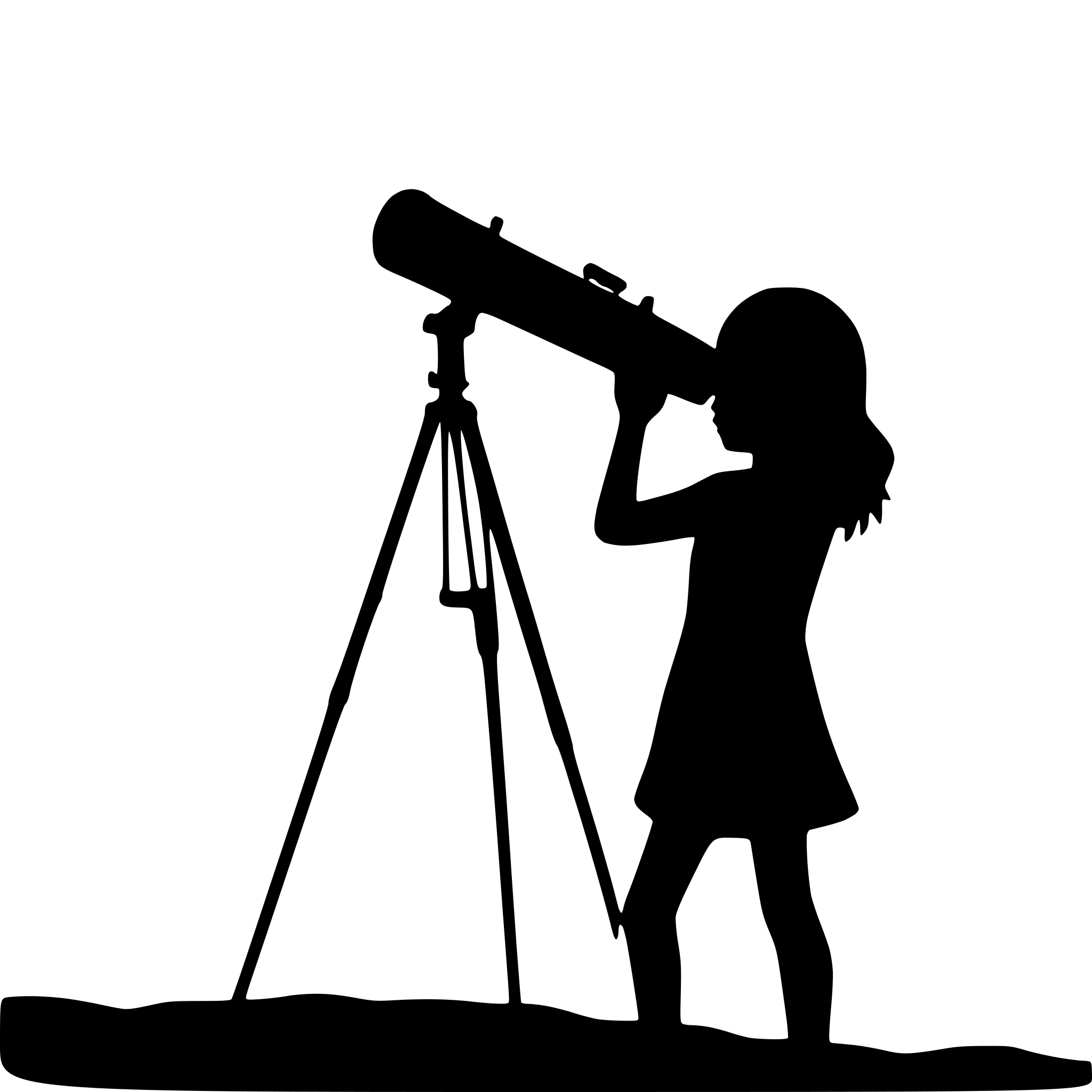 AI-generated SVG of 'telescope gazing at stars'