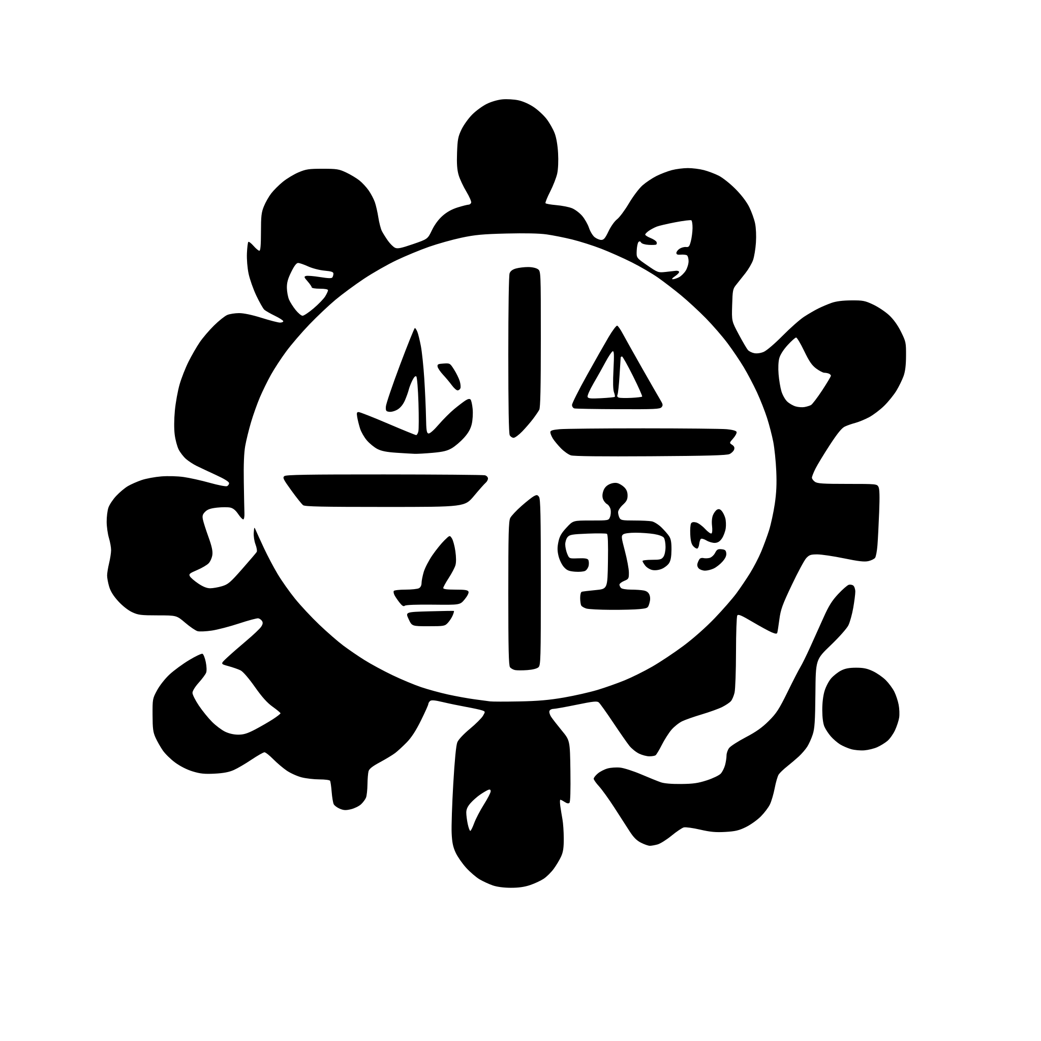 AI-generated SVG of a buisness partners at the table