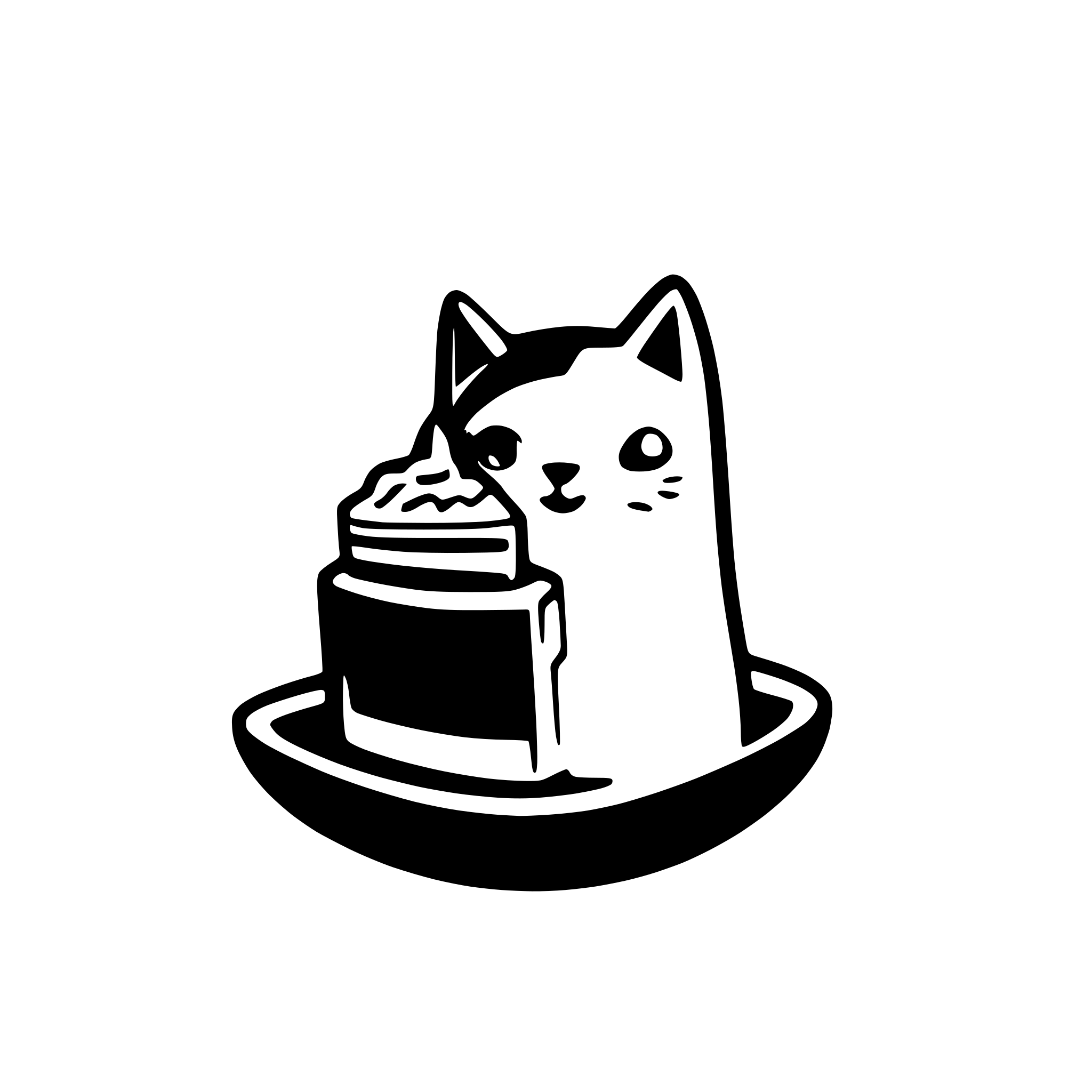 AI-generated SVG of a (minimalistic logo design), (pastel color scheme), slice of cake, slice of finger food, image of a white cat with a gray spot, integrated subtly, warm and intimate atmosphere, symbolizing hope for the future, soft pinks and grays, clean lines, modern aesthetic, gentle curves, inviting feel, simplistic yet charming design, high quality, ultra-detailed. AI-generated SVG of a (minimalistic logo design), (pastel color scheme), slice of cake, slice of finger food, image of a white cat with a gray spot, integrated subtly, warm and intimate atmosphere, symbolizing hope for the future, soft pinks and grays, clean lines, modern aesthetic, gentle curves, inviting feel, simplistic yet charming design, high quality, ultra-detailed.