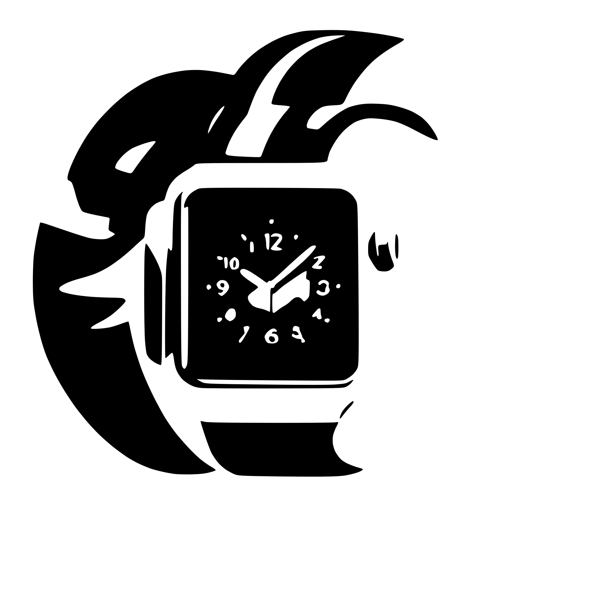 AI-generated SVG of 'apple watch'