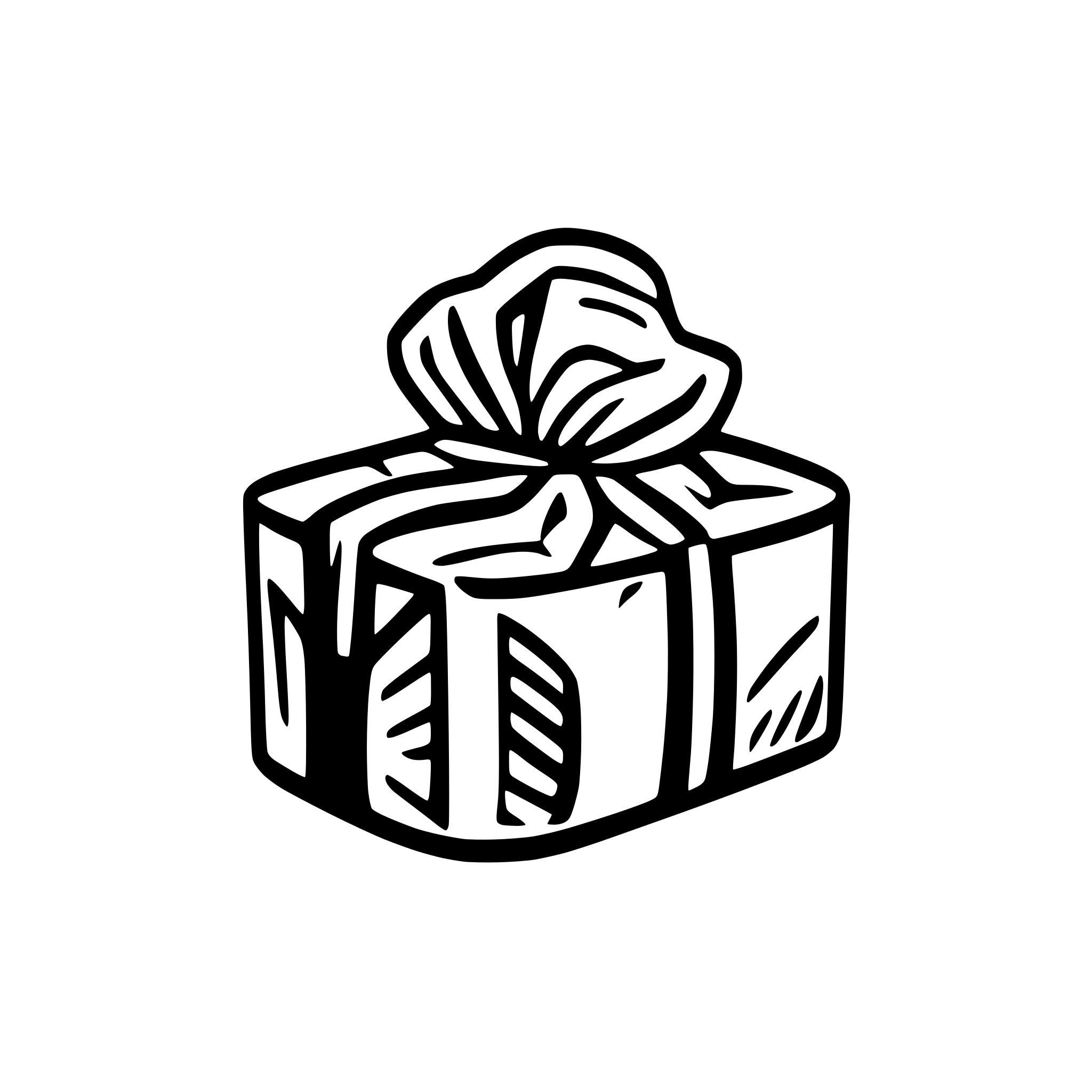 AI-generated SVG of a A lot of Money rounded bundle tied by a band