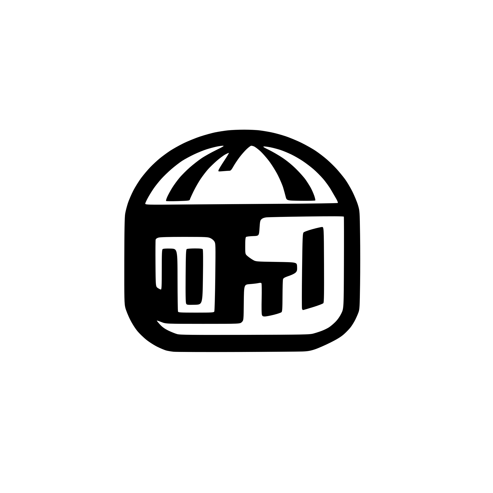 AI-generated SVG of a factory icon minimalist fill