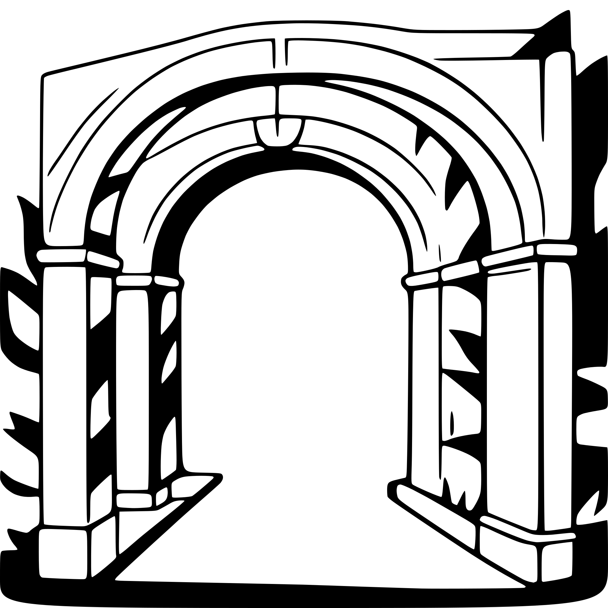 AI-generated SVG of 'archway in garden'