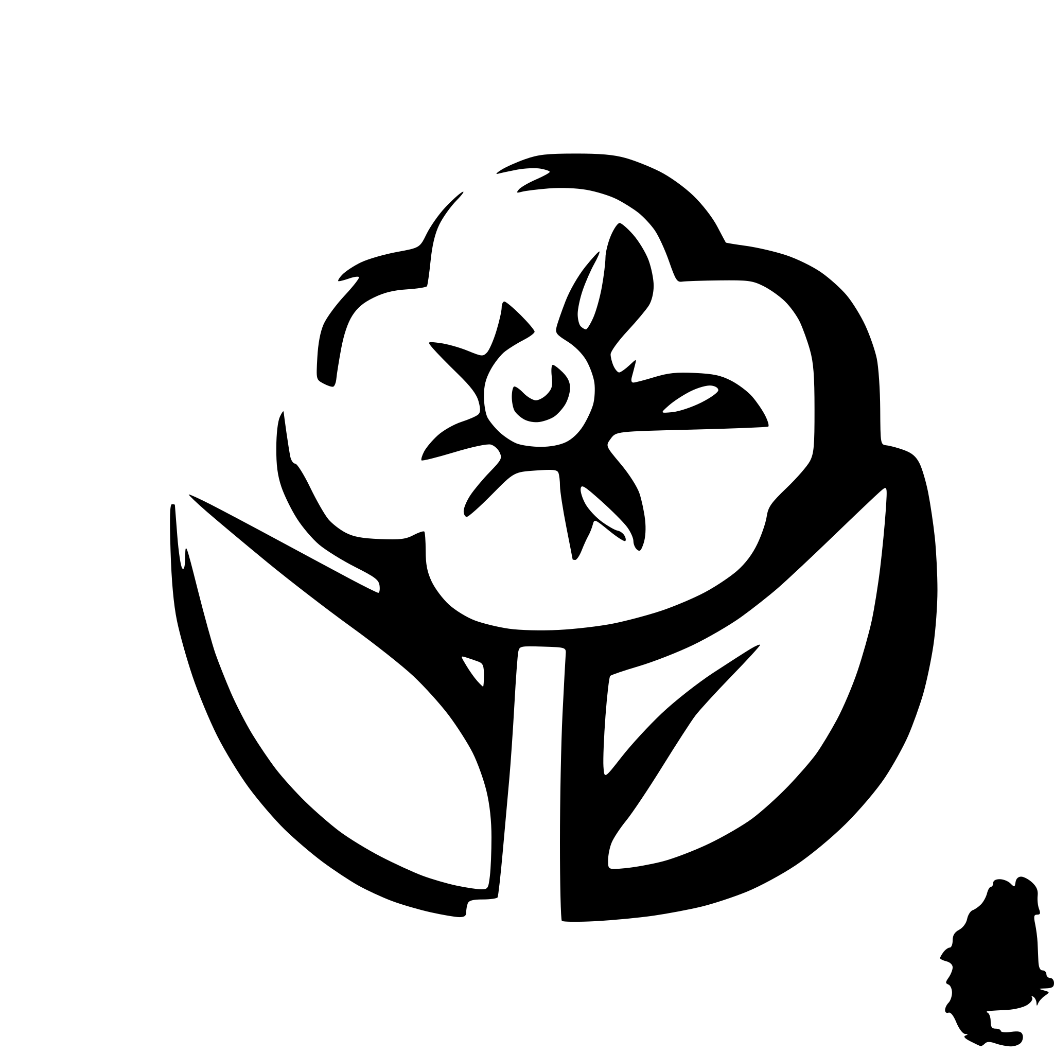 AI-generated SVG of a flower