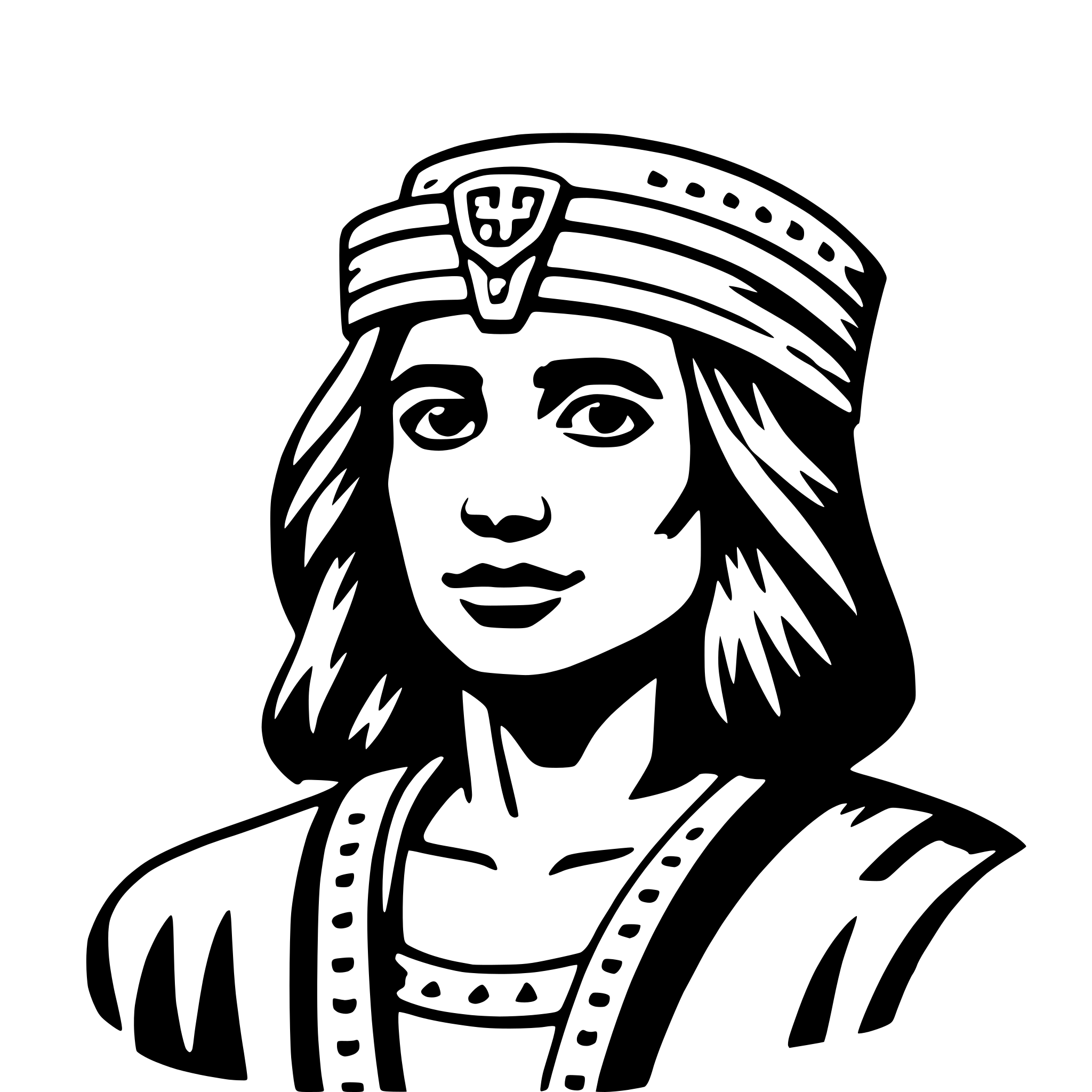 AI-generated SVG of a chac
