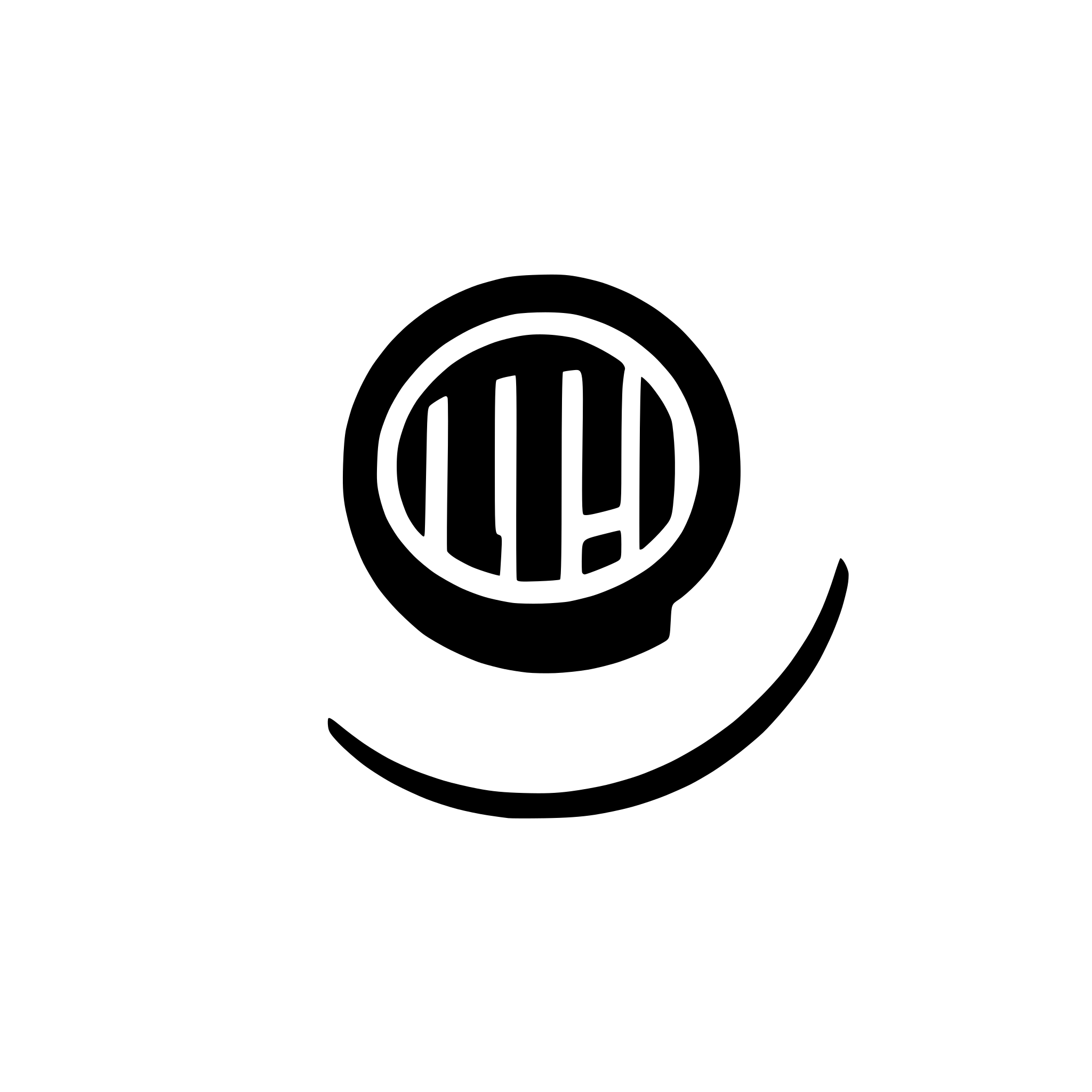 AI-generated SVG of a overview, barcode scan and history icons in a material design.  Theme colors orangered and dark gray.