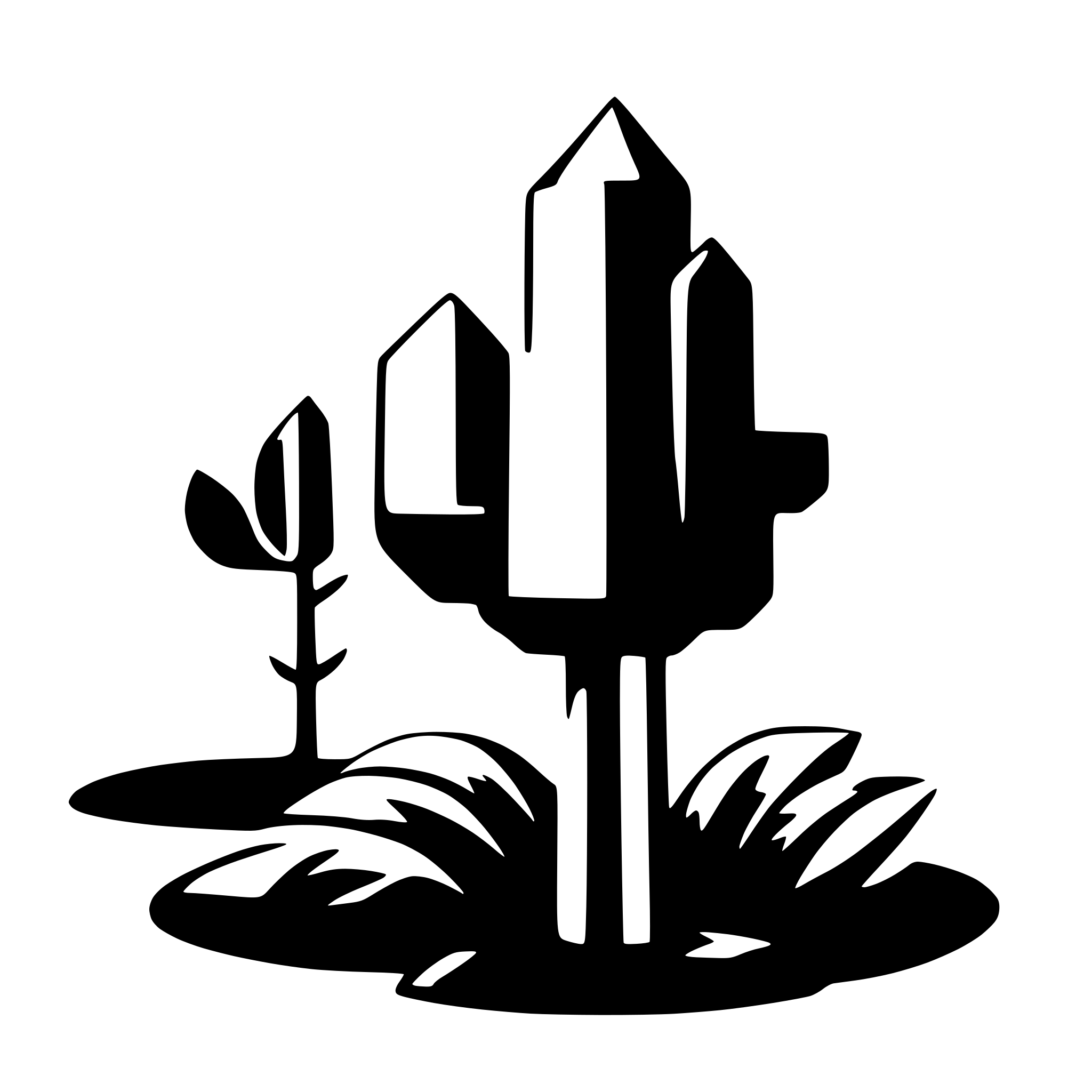 AI-generated SVG of 'modern'