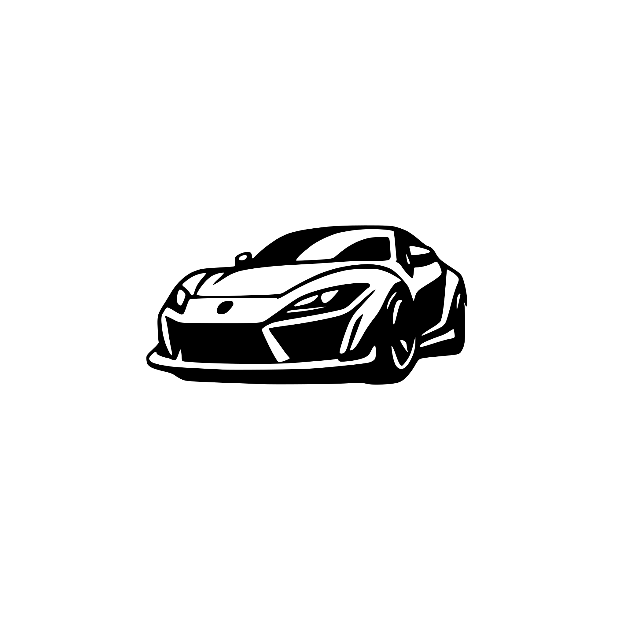 AI-generated SVG of a the silhouette of the toyota supra very low details AI-generated SVG of a the silhouette of the toyota supra very low details