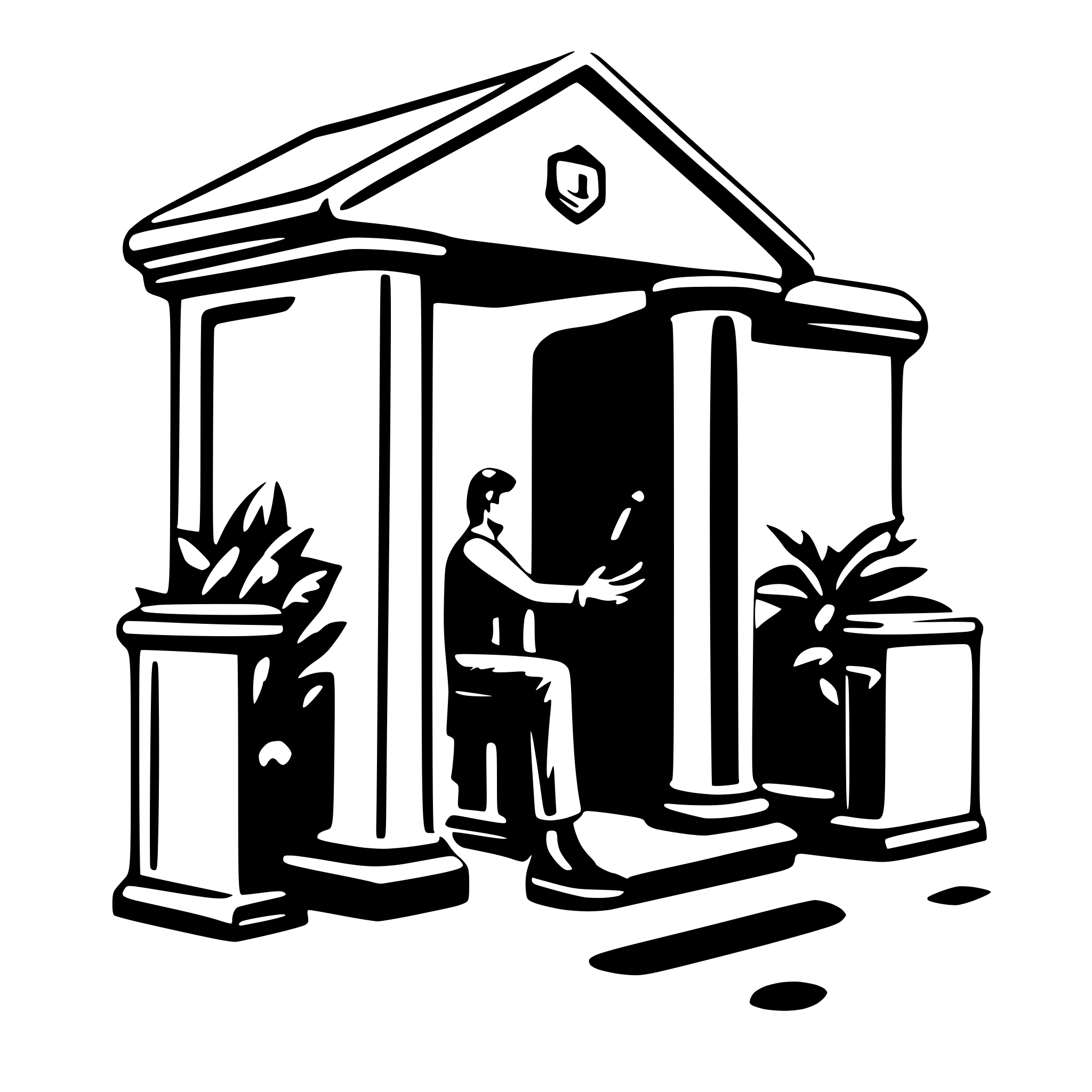AI-generated SVG of a Generate the svg background for login page related to insurance agent onboarding