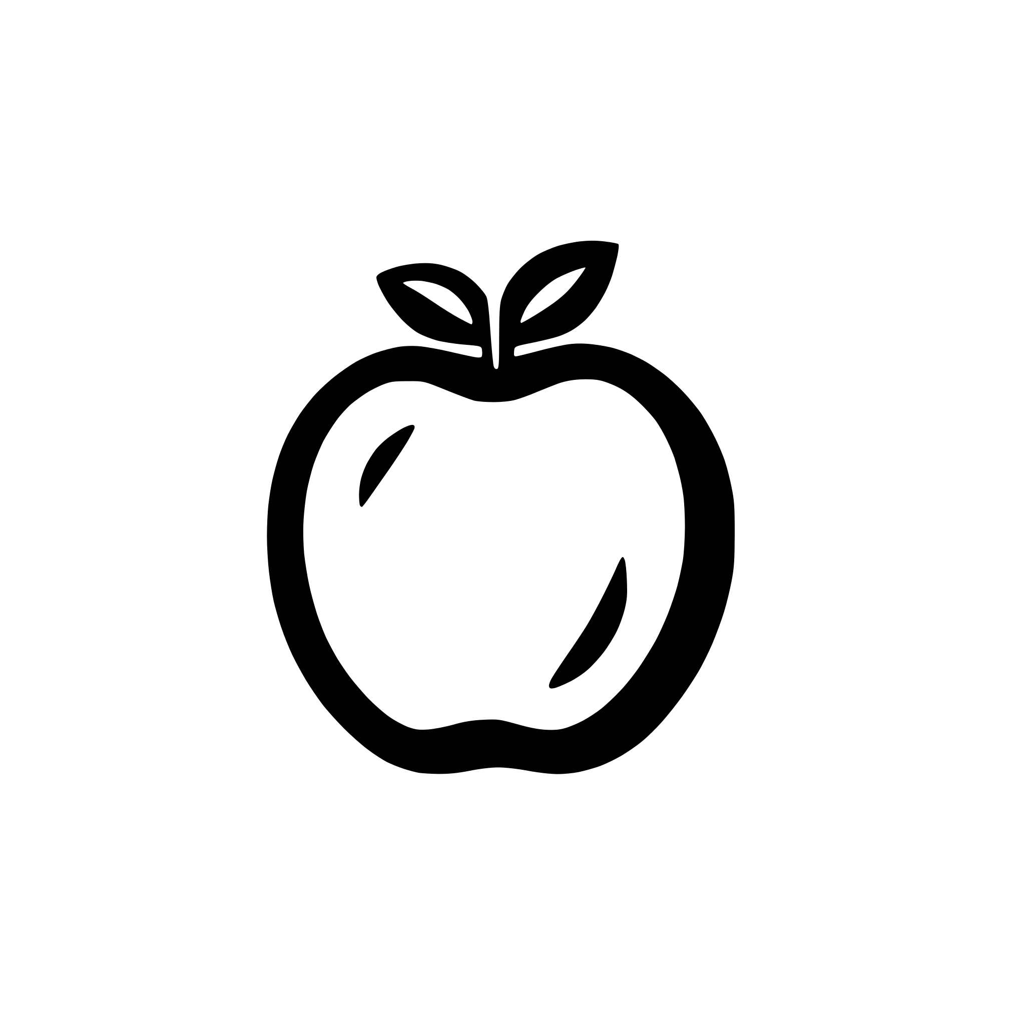 AI-generated SVG of a apple with bite taken