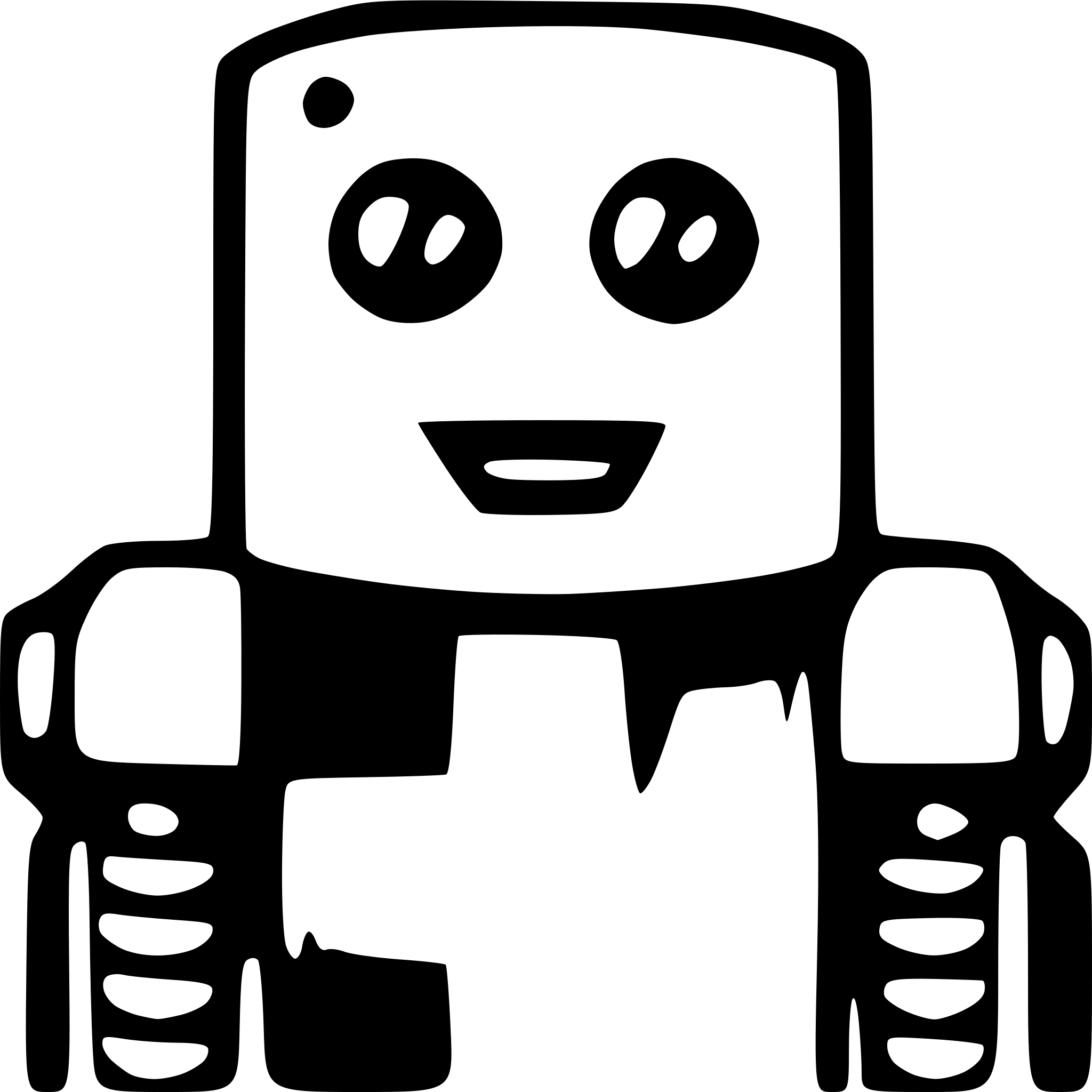 AI-generated SVG of 'big drealocks on a robot'