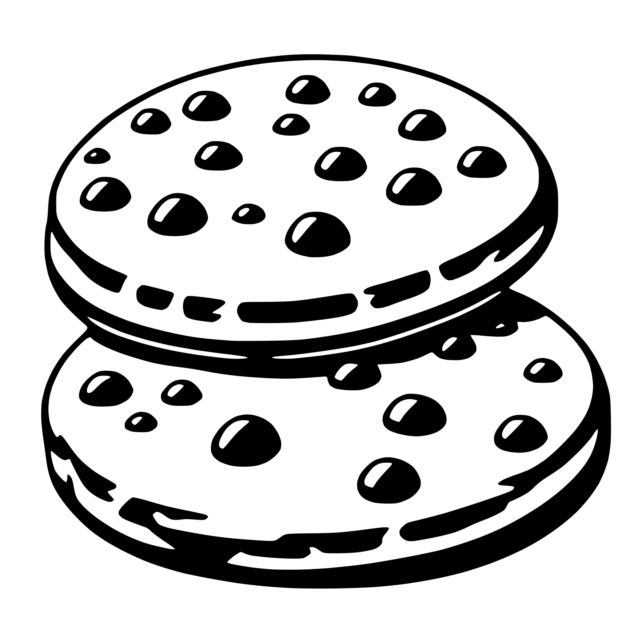 AI-generated SVG of a cookie