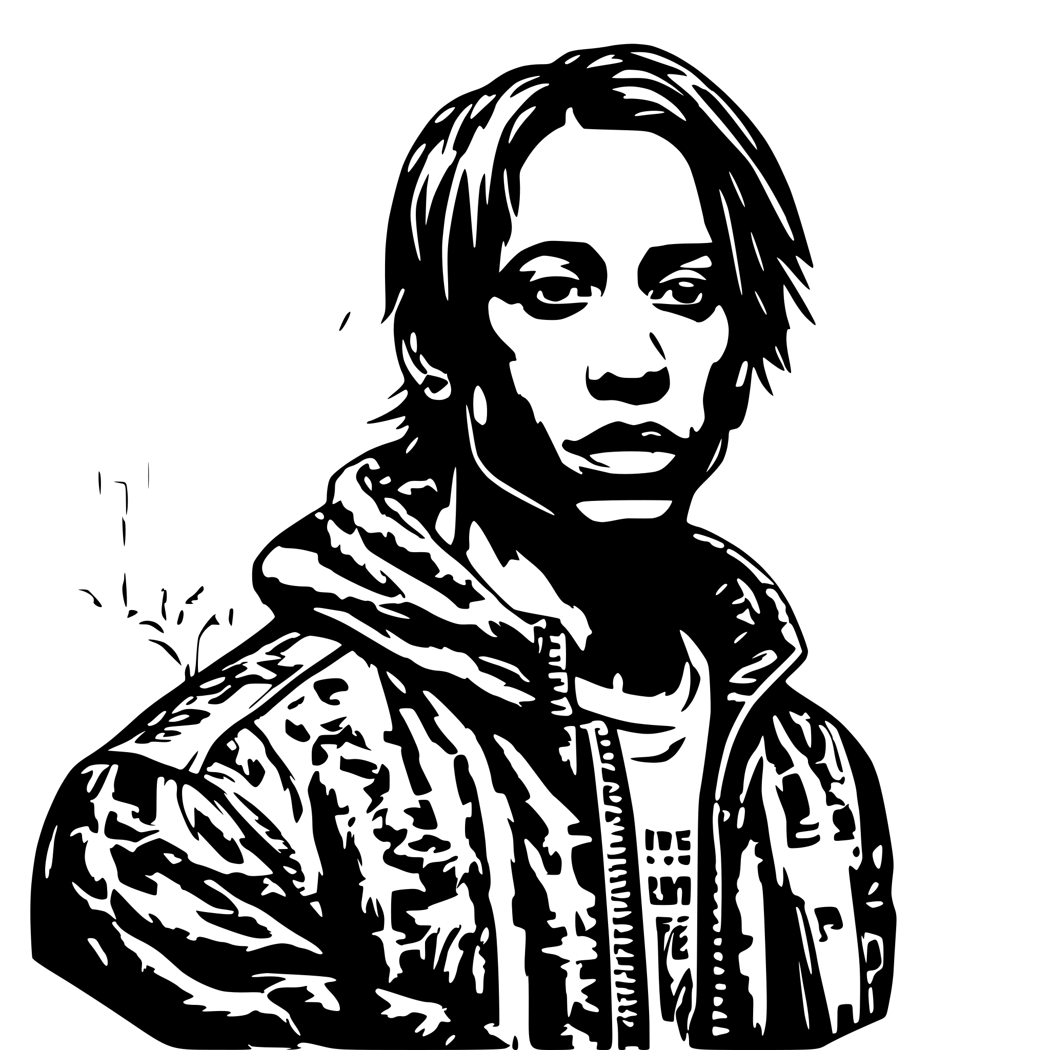 AI-generated SVG of 'Travis Scott'