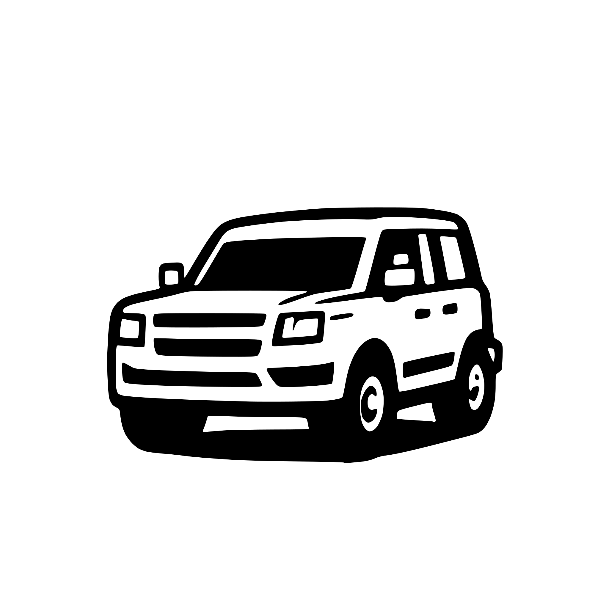 AI-generated SVG of a SVG for SUV want professional icon to be used in website