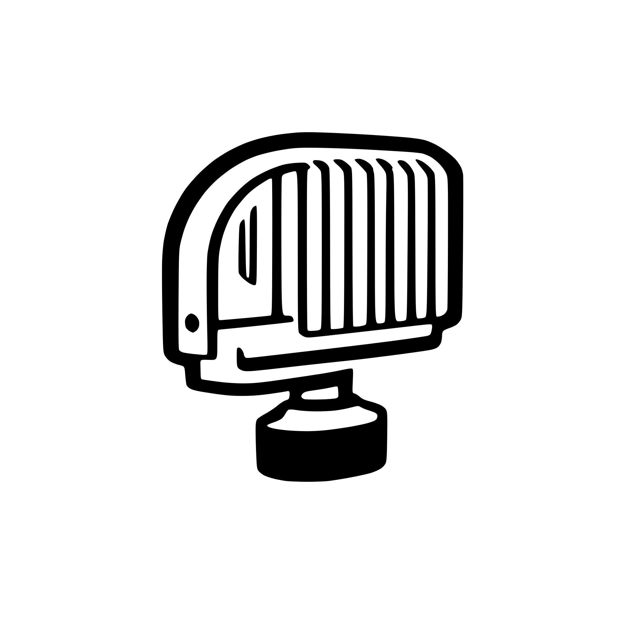 AI-generated SVG of a fan coil unit