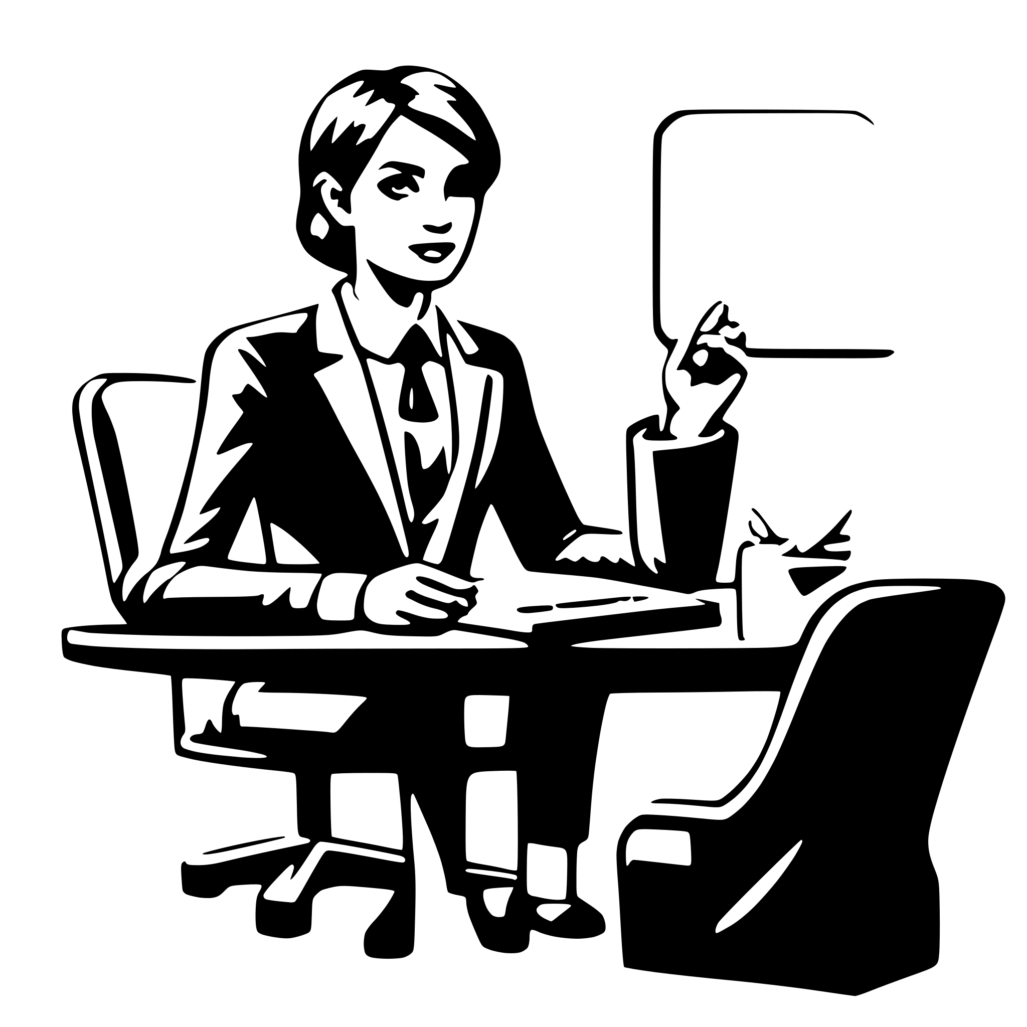 AI-generated SVG of 'business consulting'