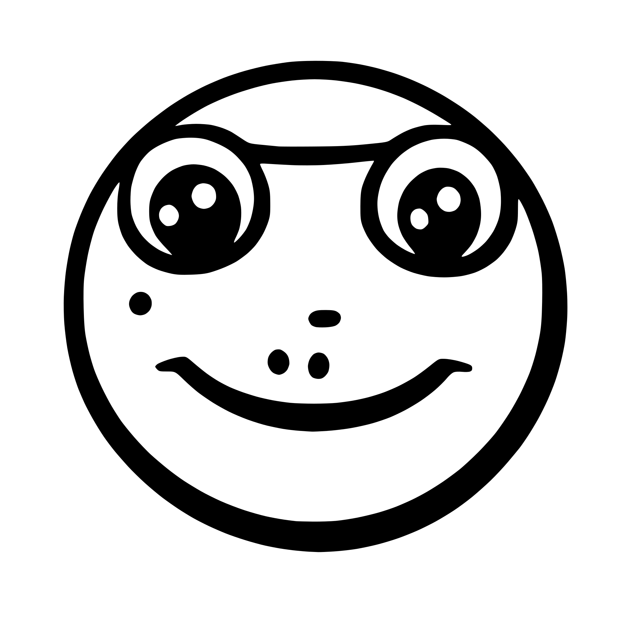 AI-generated SVG of a Frog face in a cricle minimal and  clean for app icon