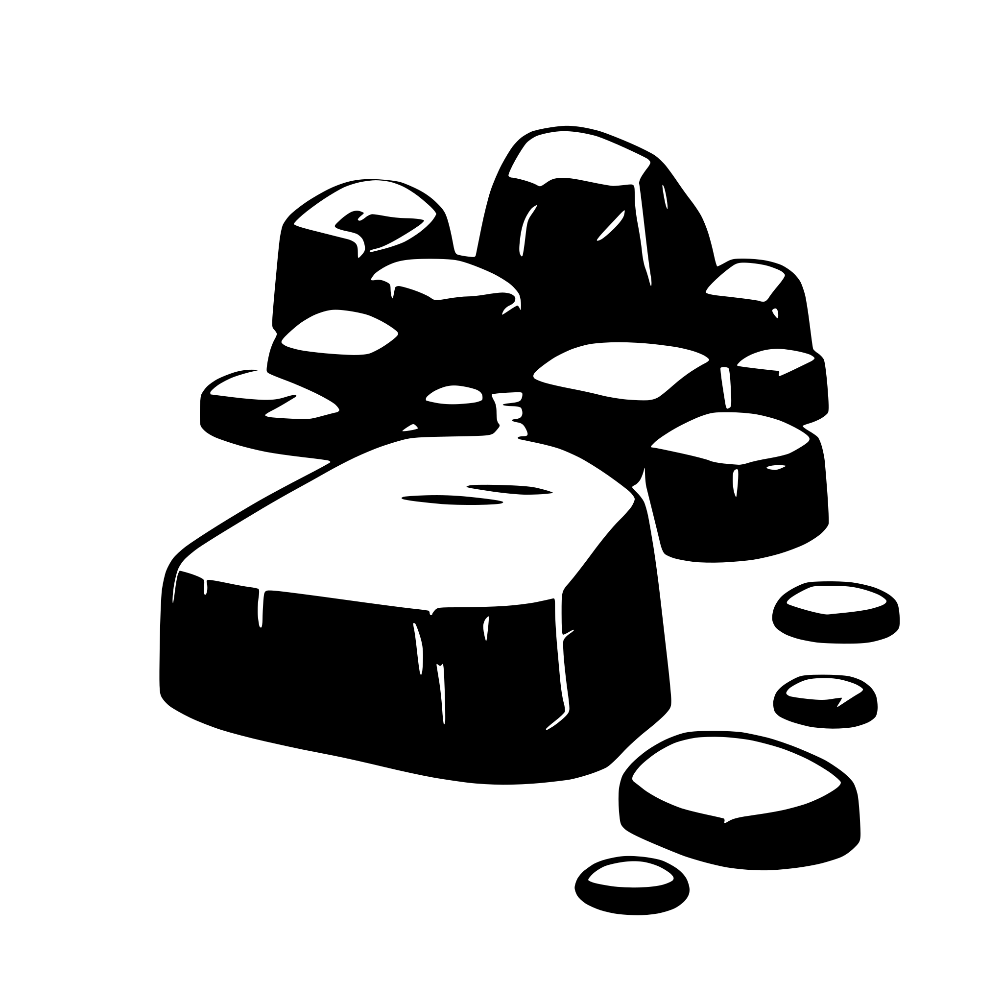 AI-generated SVG of a water stones