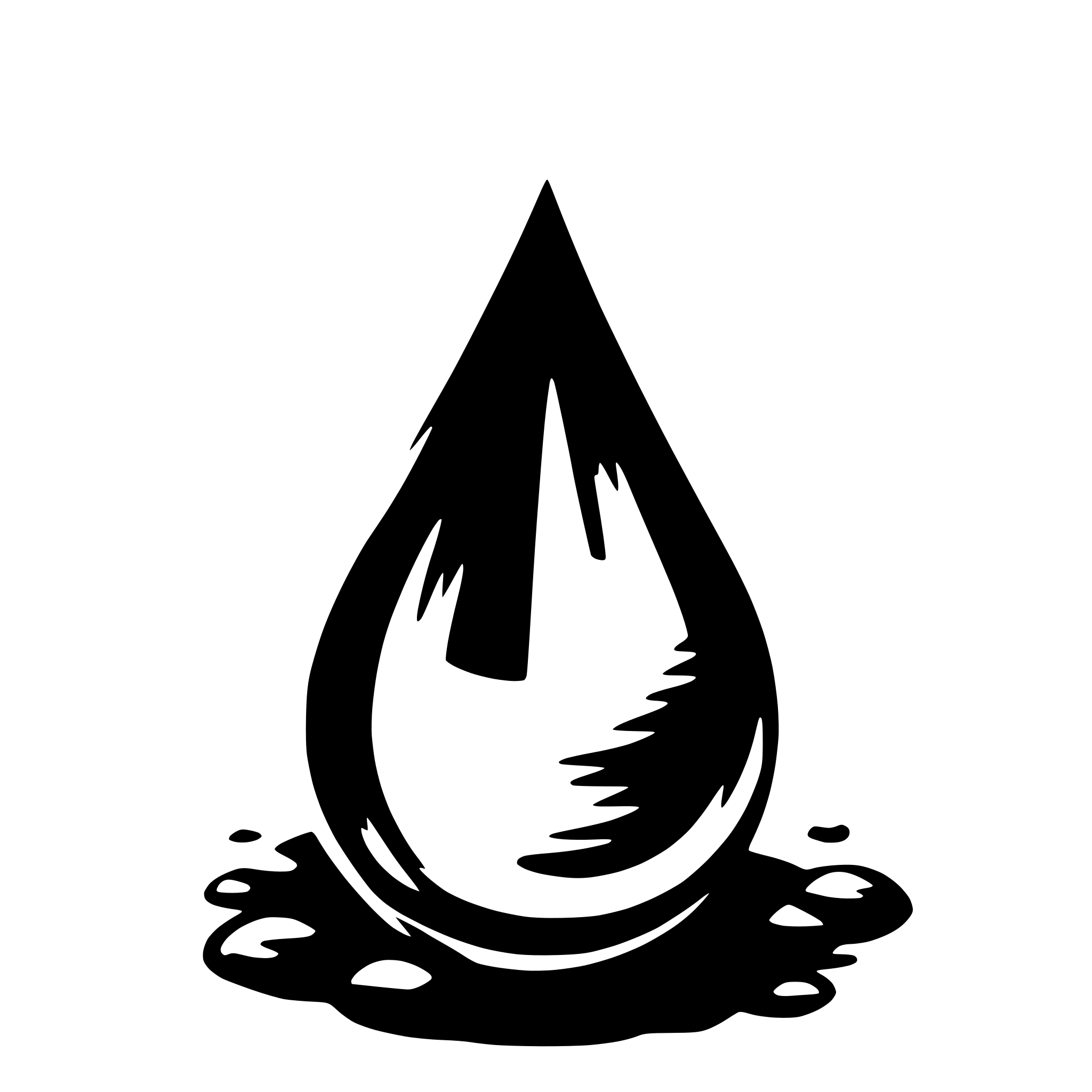 AI-generated SVG of a drop
