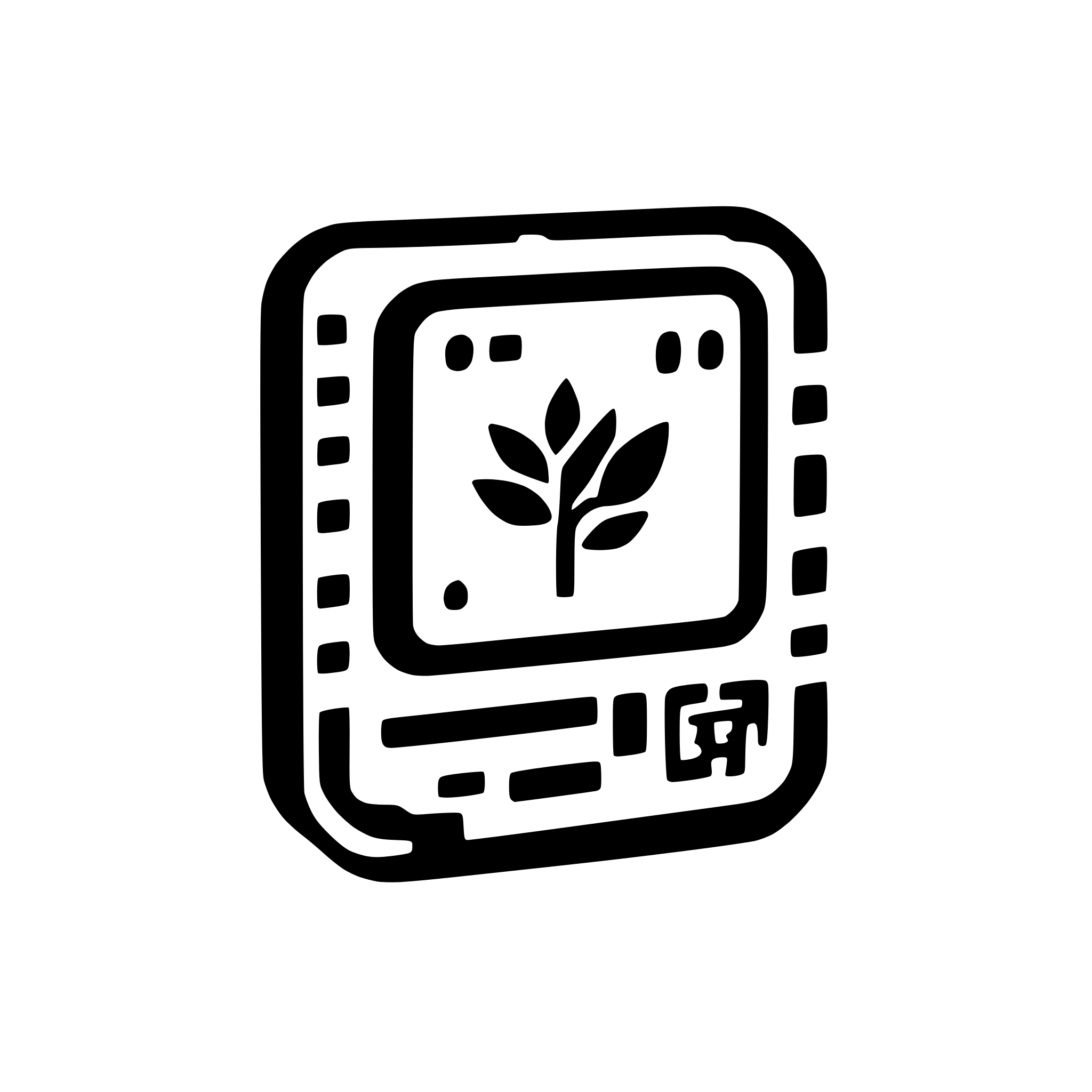 AI-generated SVG of a a simple rectangular invitation icon with a QR code right in the center occupying all white space