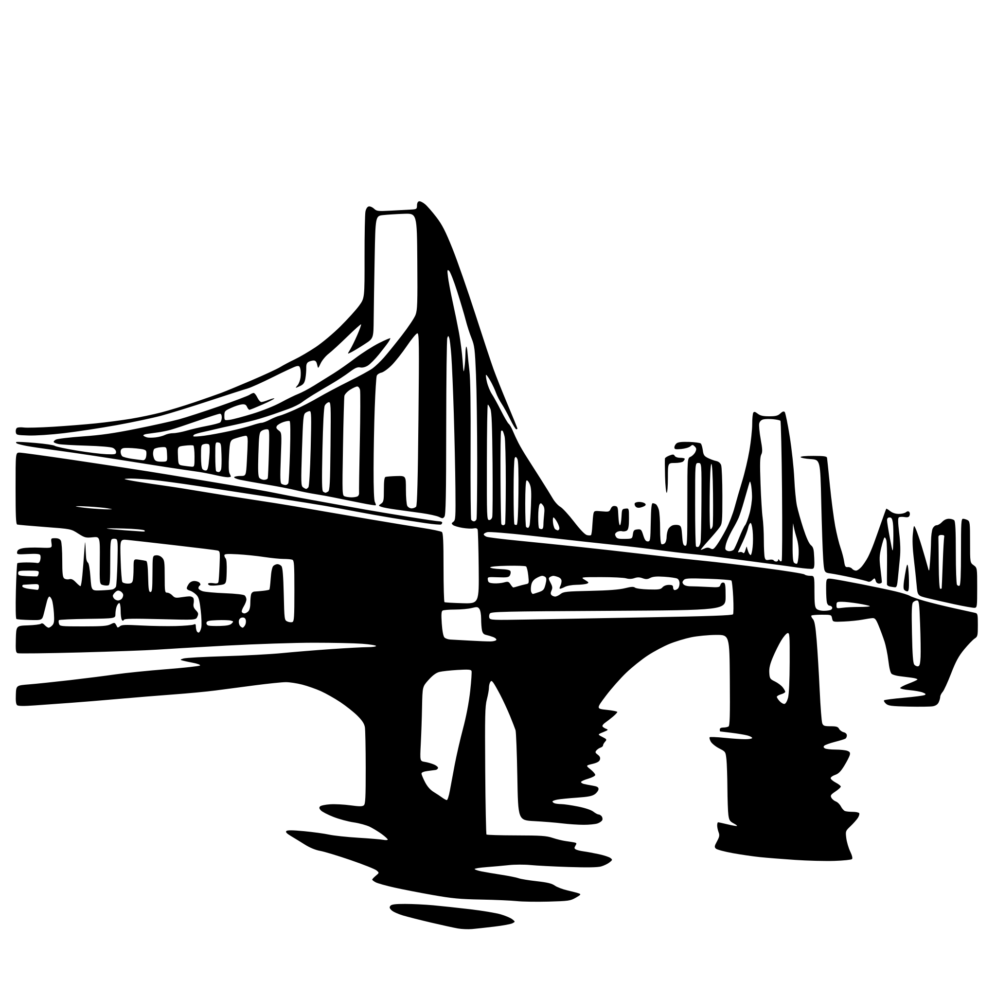AI-generated SVG of 'sydney harbour bridge'