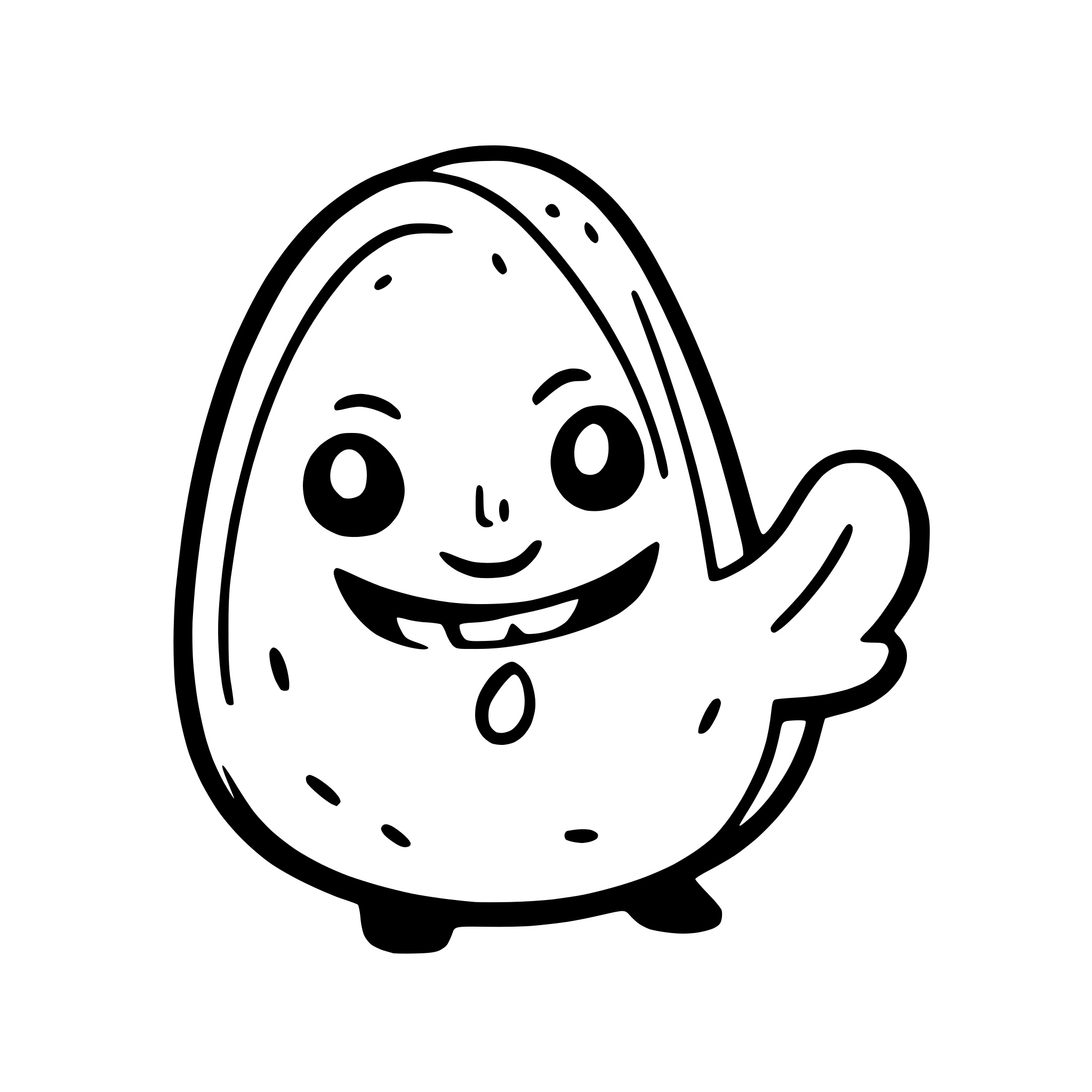 AI-generated SVG of a a happy avocado holding hands with a piece of toast AI-generated SVG of a a happy avocado holding hands with a piece of toast