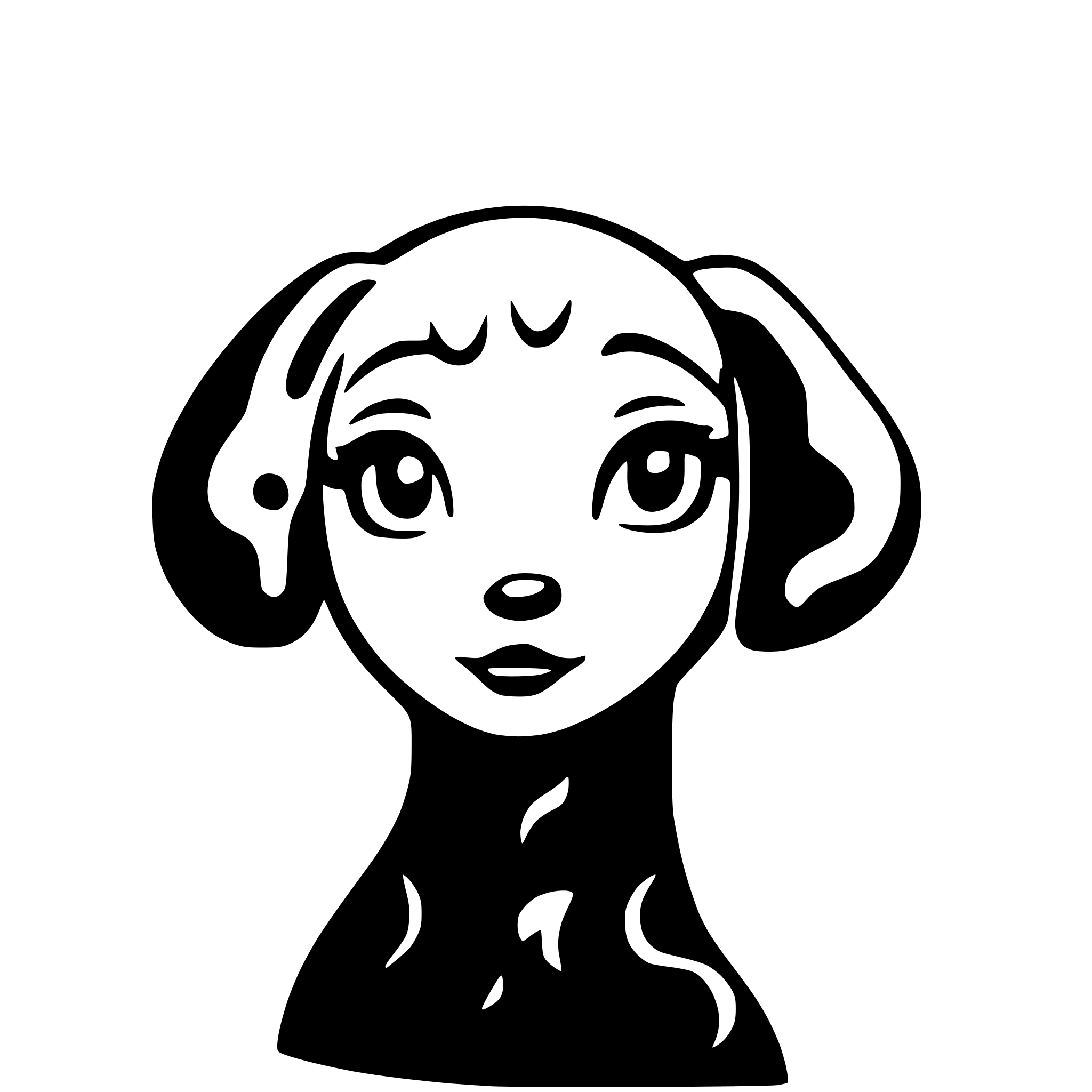 AI-generated SVG of 'puddle dog puddle  curly hair'