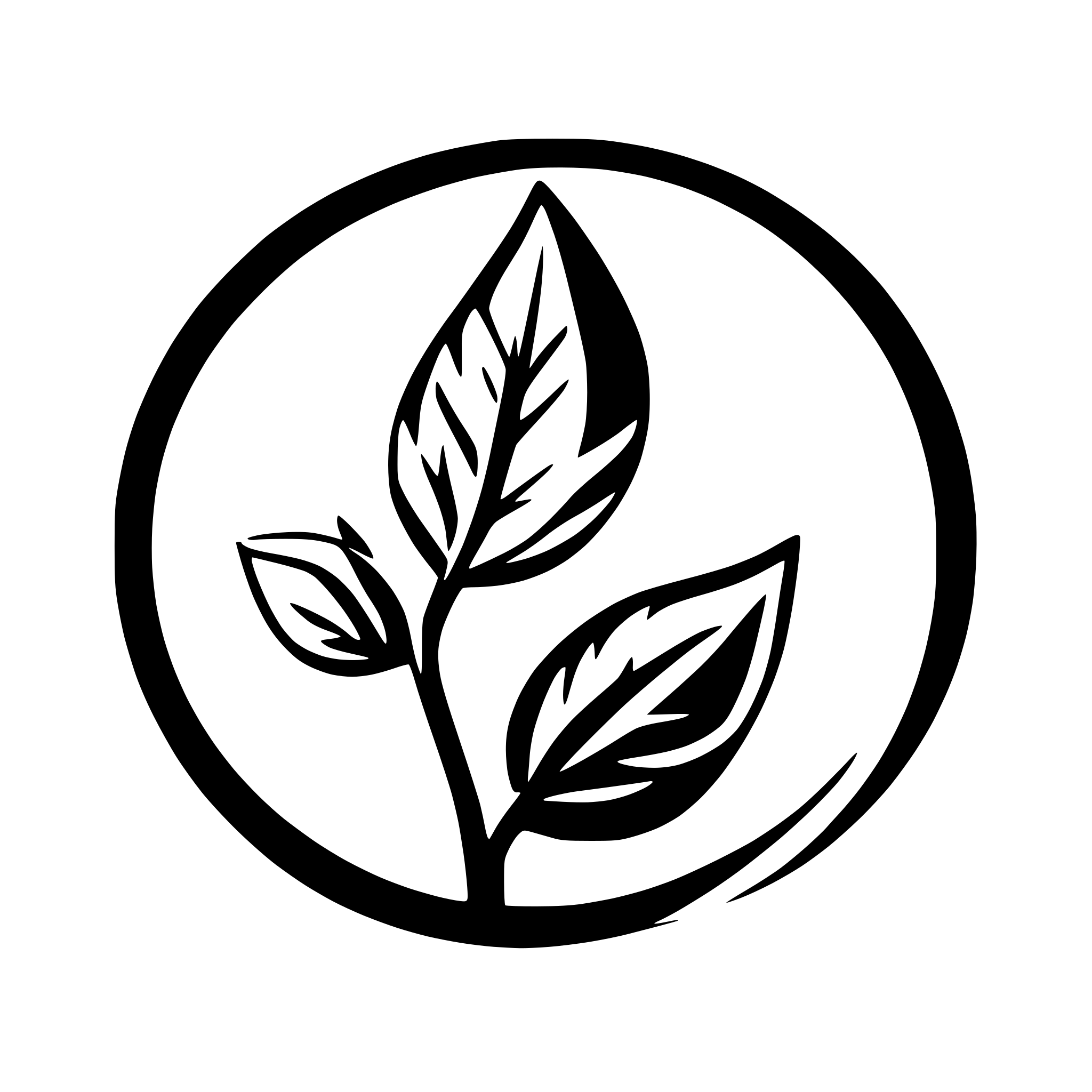 AI-generated SVG of a a sun half covered by a leaf, minimalist logo