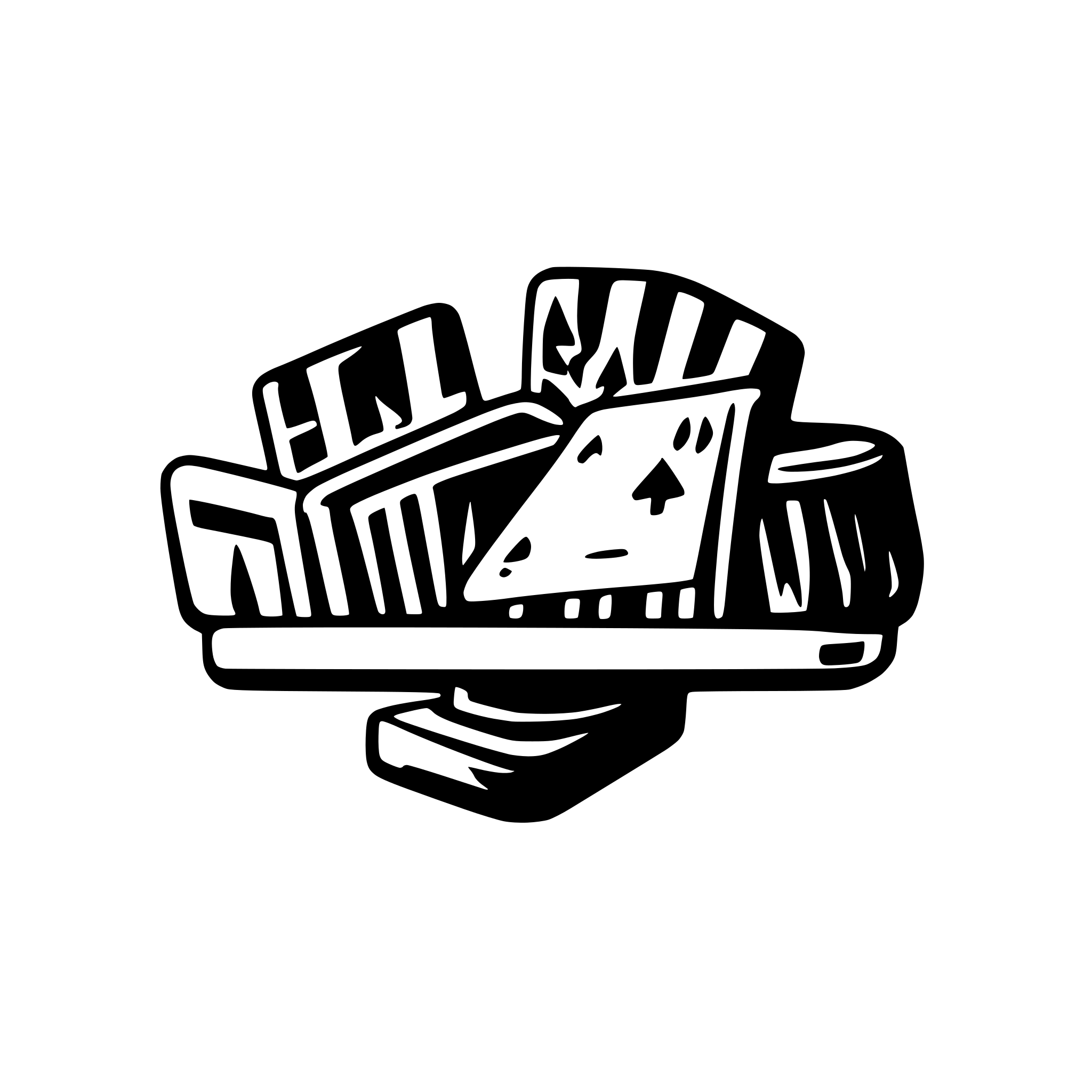 AI-generated SVG of 'African gambling'