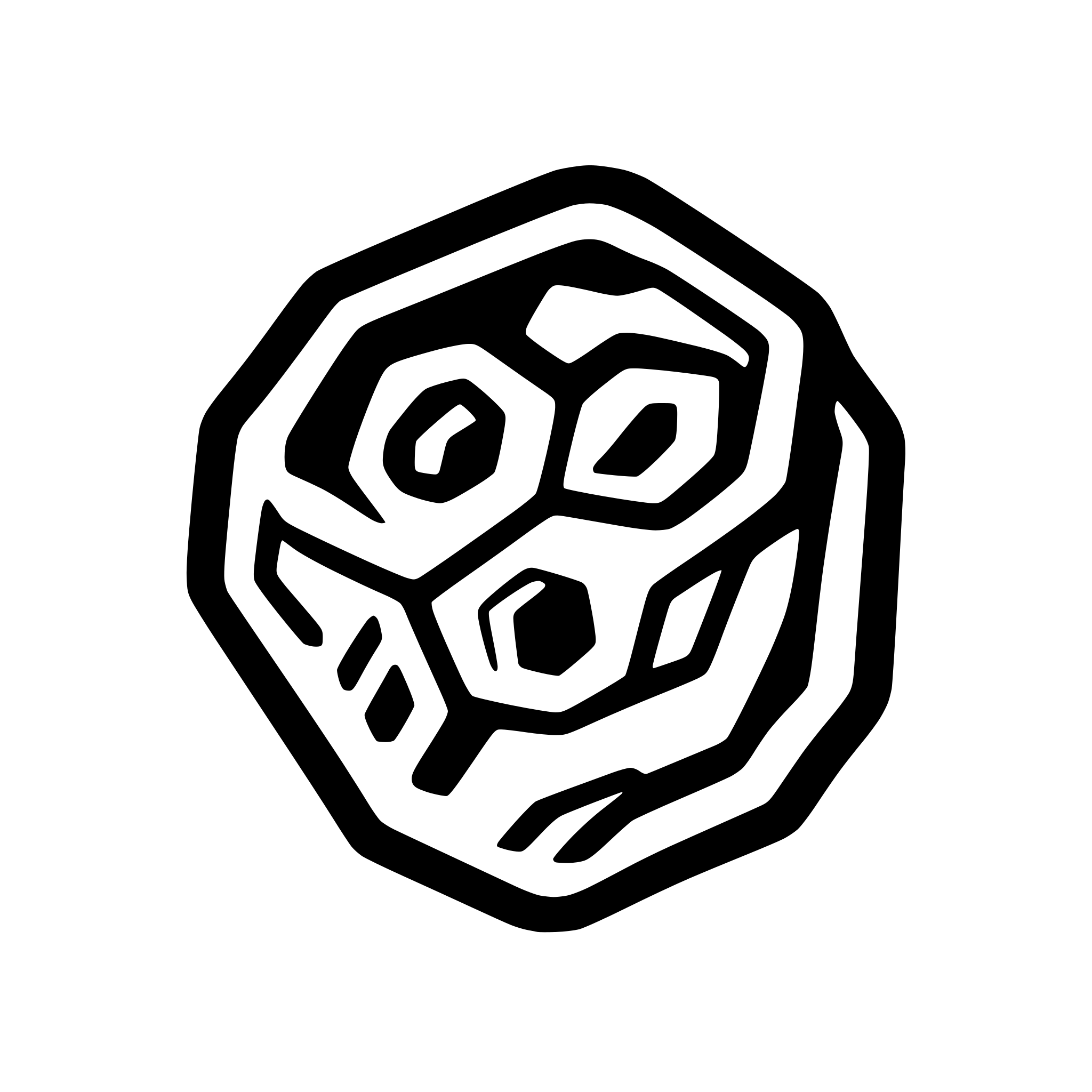 AI-generated SVG of a create an svg favicon flat Hex nut and use colors red or blue will be better