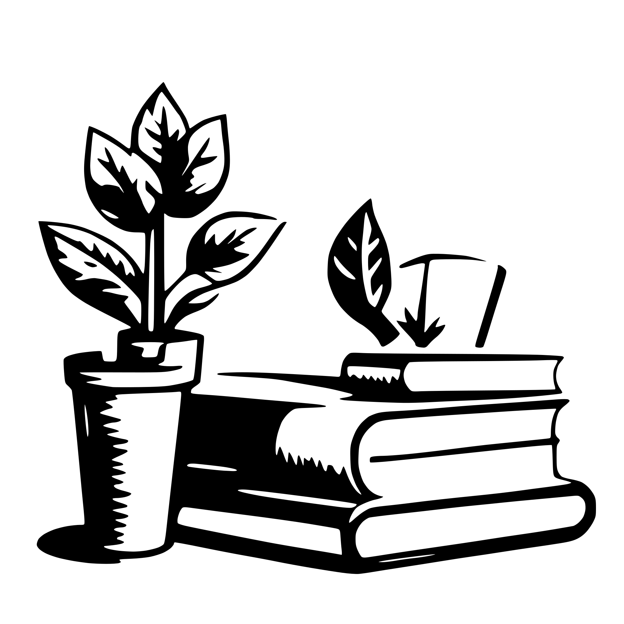 AI-generated SVG of 'school work'