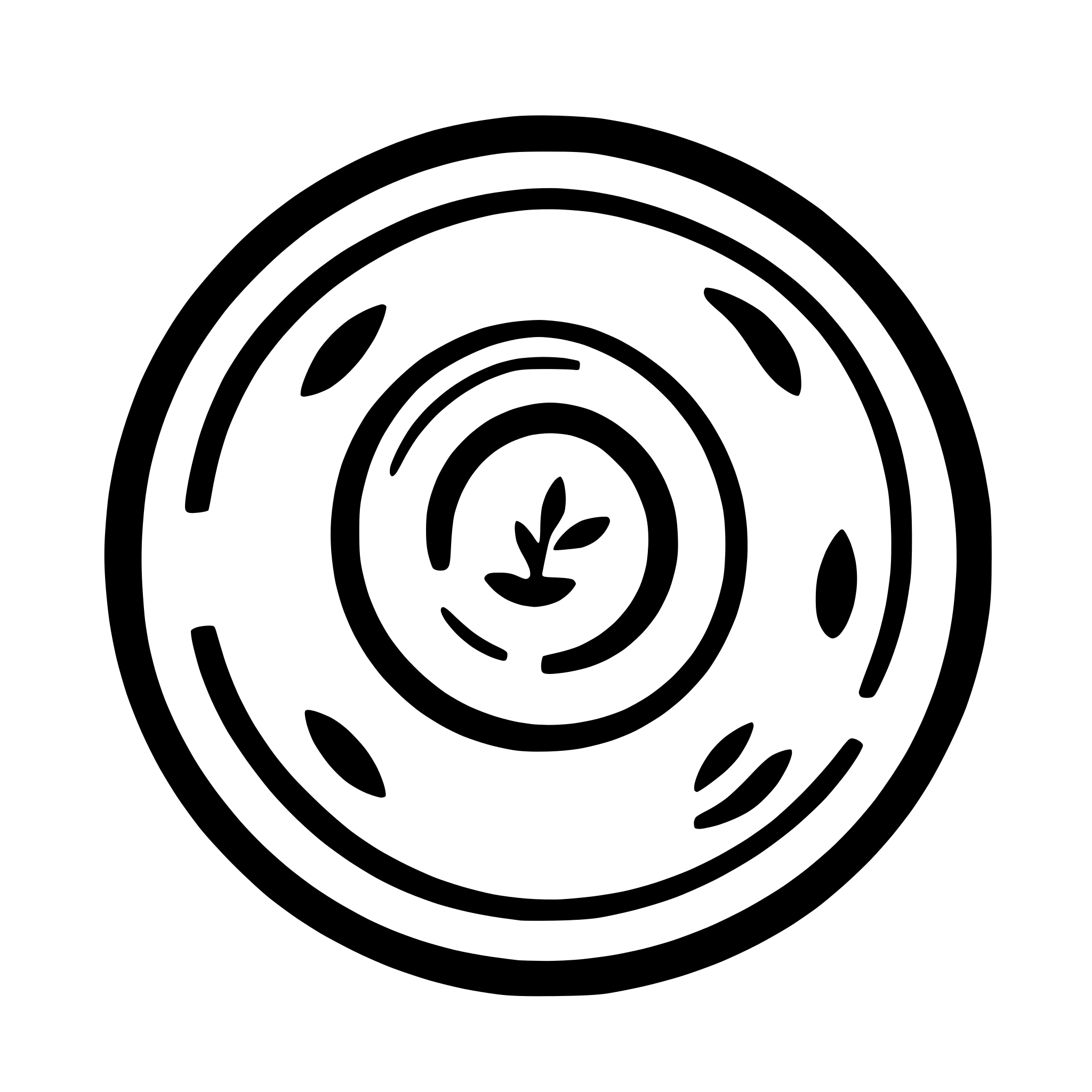 AI-generated SVG of a 48x48 icon; λ is transperent inside white circle, round logo