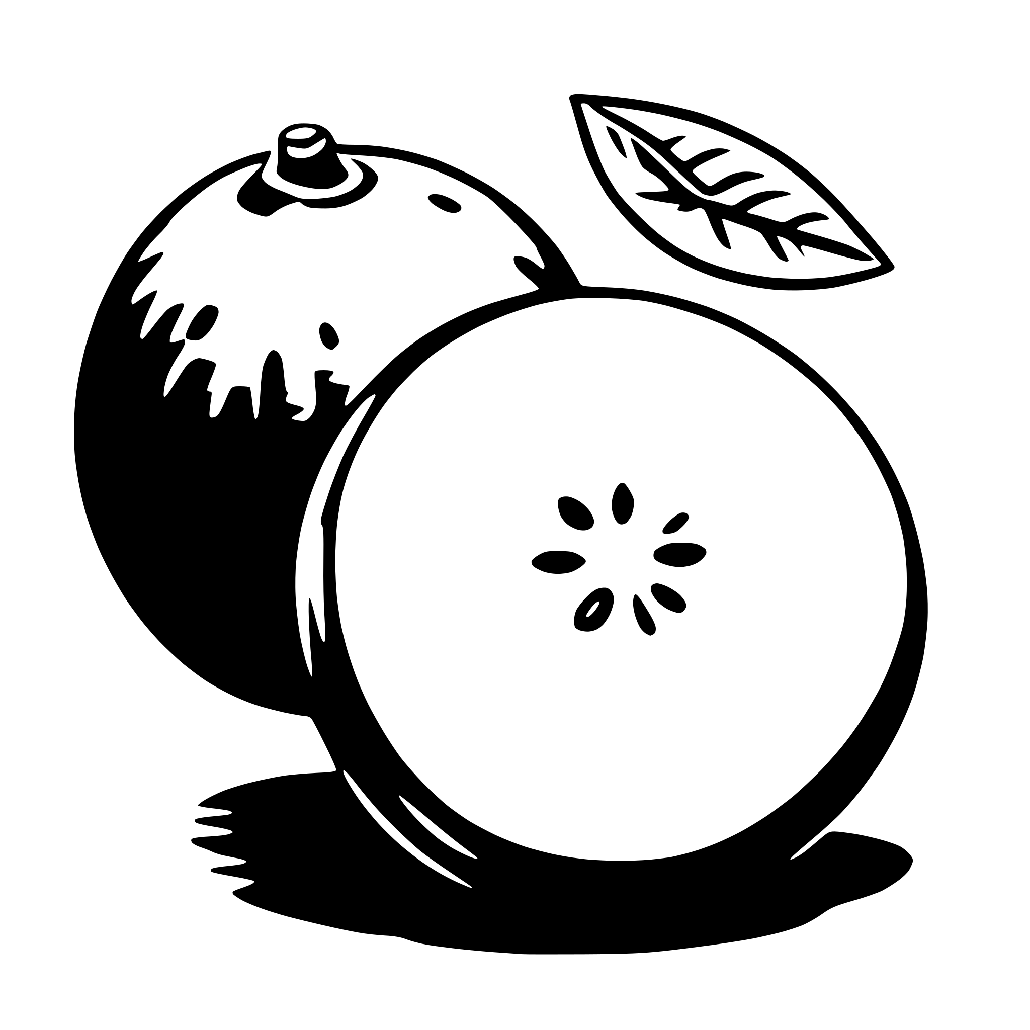 AI-generated SVG of 'pomelo'