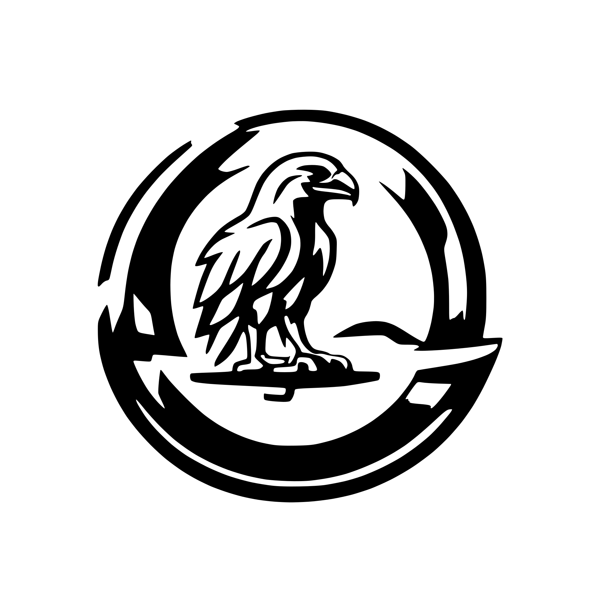 AI-generated SVG of a logo for a transport business within Africa called HAWK TRANSPORT with a blend image of Hawk, truck, and Africa, with preferred colors white, blue, orange