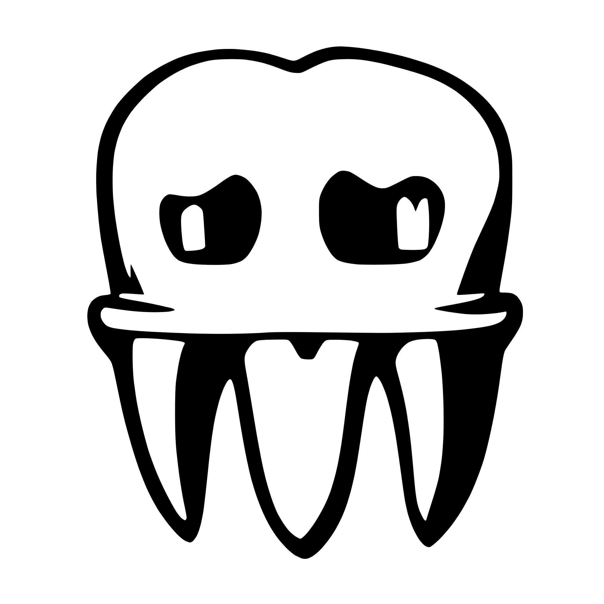 AI-generated SVG of a teeth