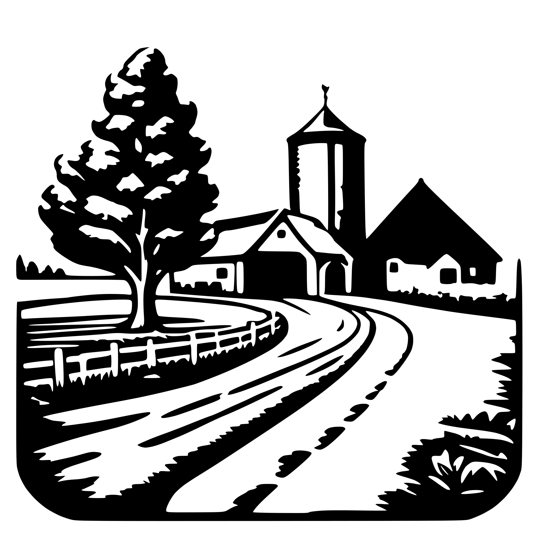 AI-generated SVG of 'welcome to pagebrook farm'
