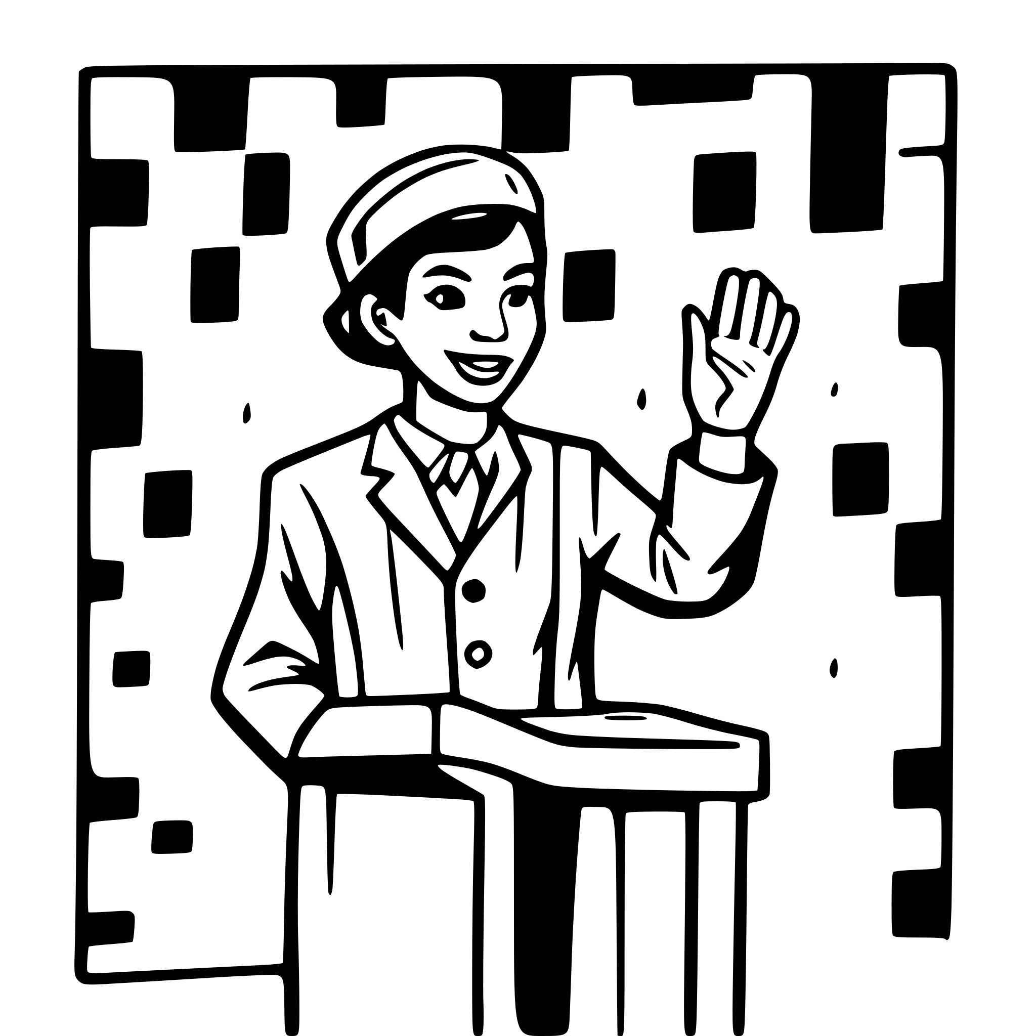 AI-generated SVG of a Sukarno stands at a small podium, speaking passionately to a crowd with raised hands, capturing a spirited and united atmosphere.