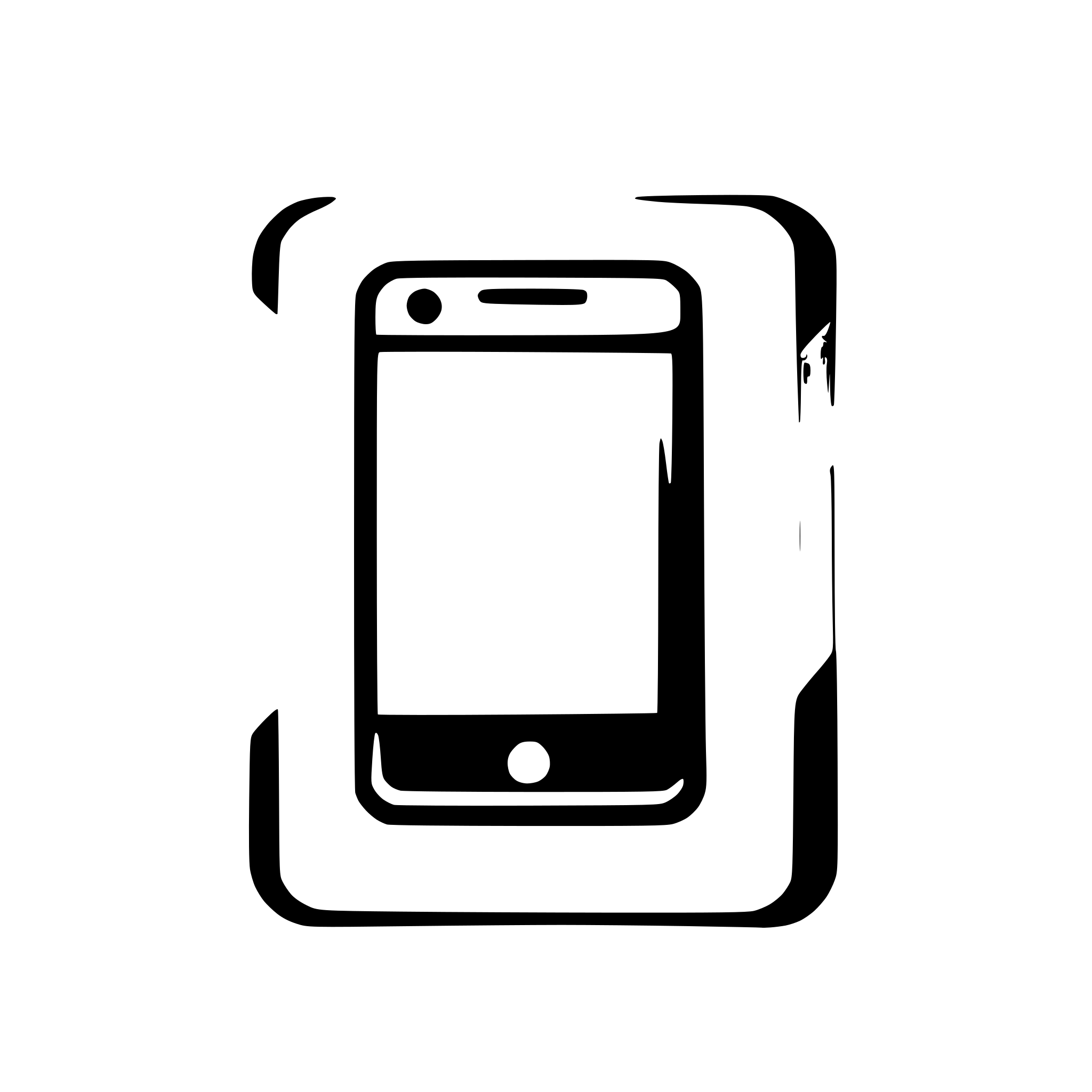 AI-generated SVG of 'squared smartphone fix'