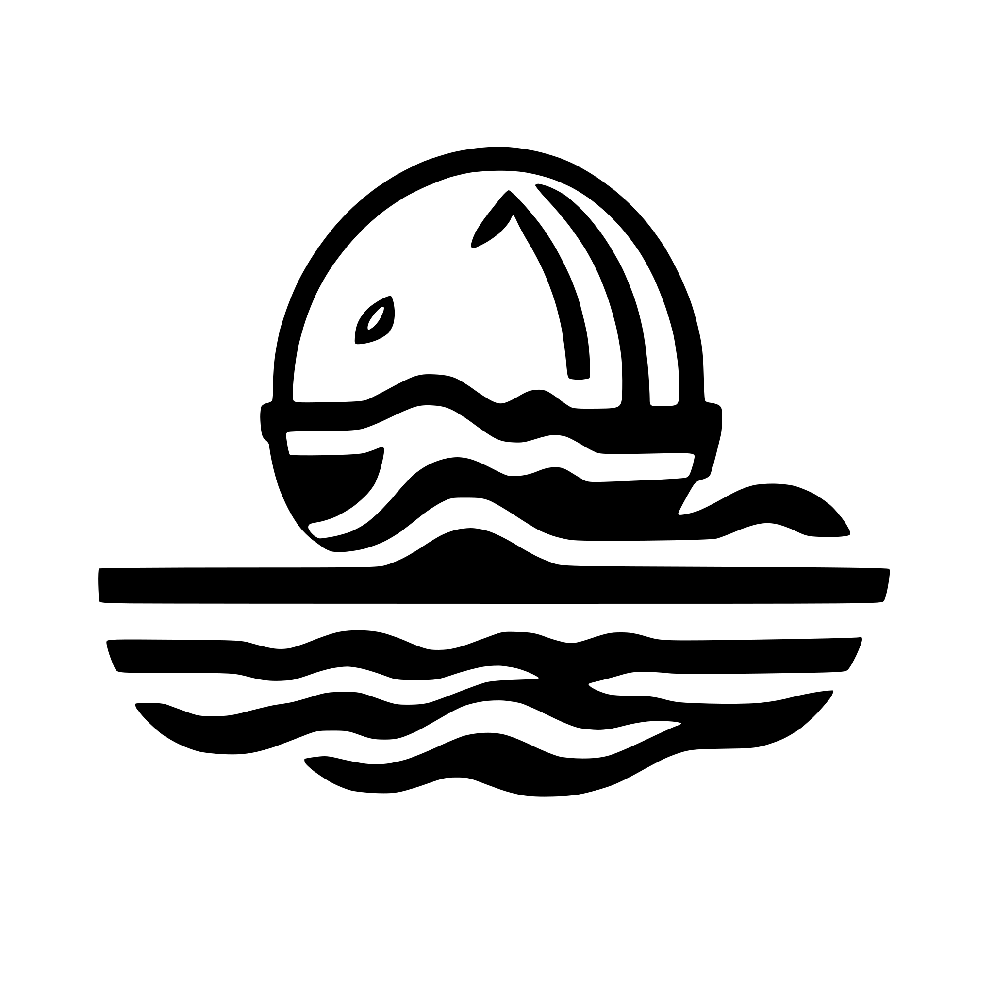 AI-generated SVG of 'marine wave clean lines professional'