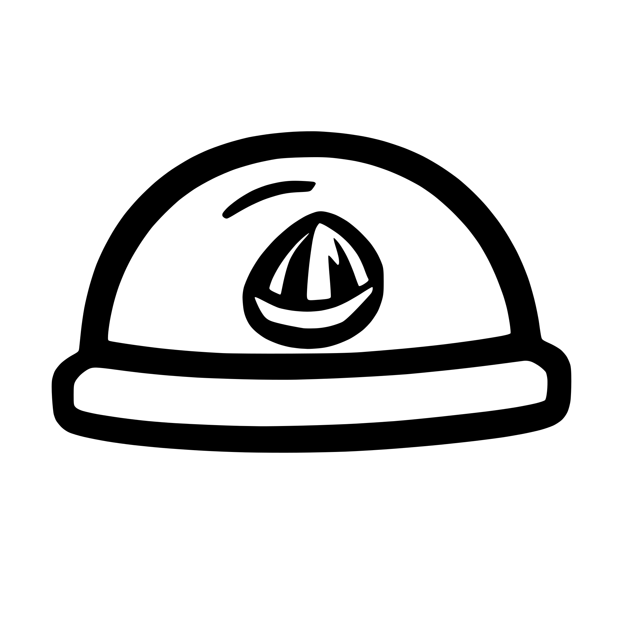 AI-generated SVG of 'naval cap icon'