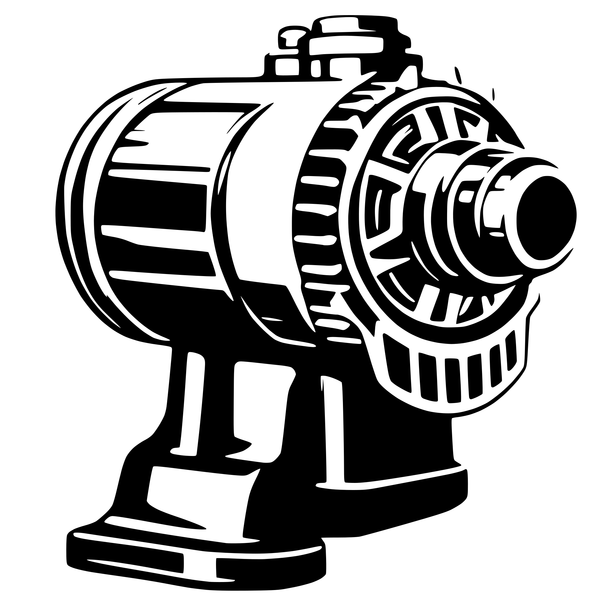 AI-generated SVG of a Motor for scads