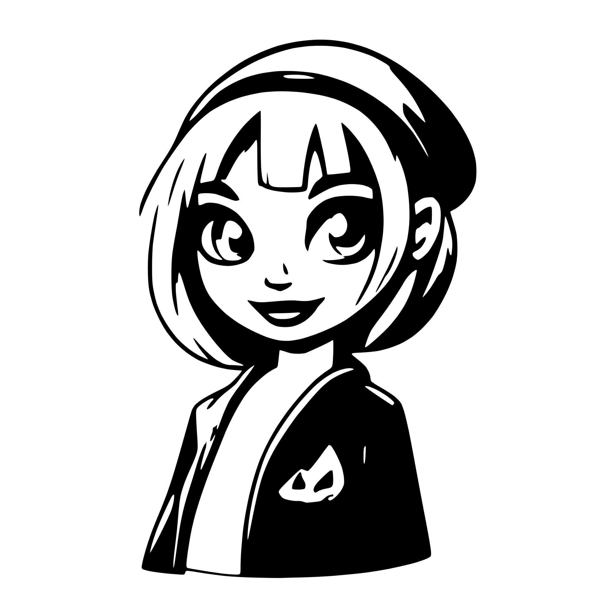 AI-generated SVG of a halloween