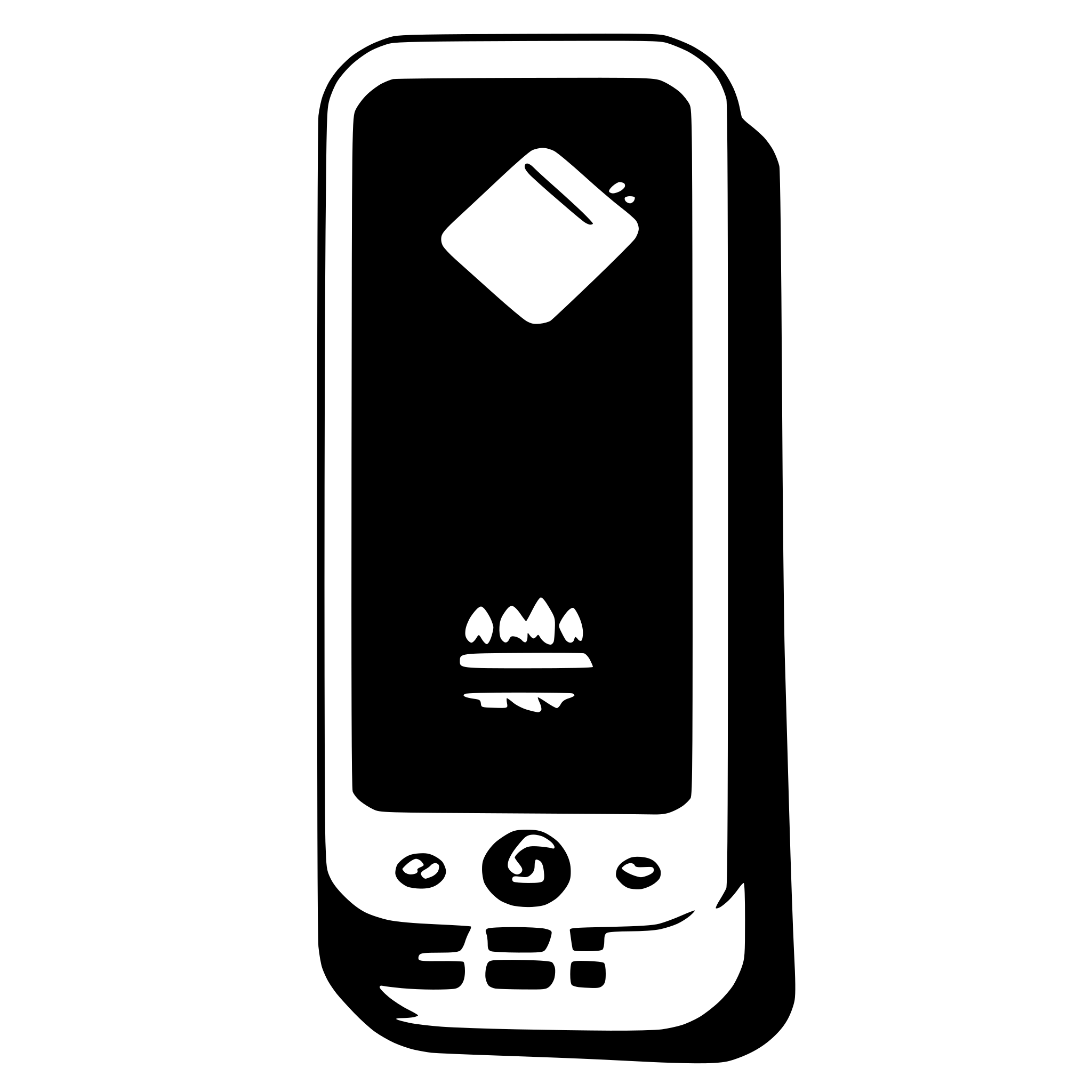 AI-generated SVG of a smartphone