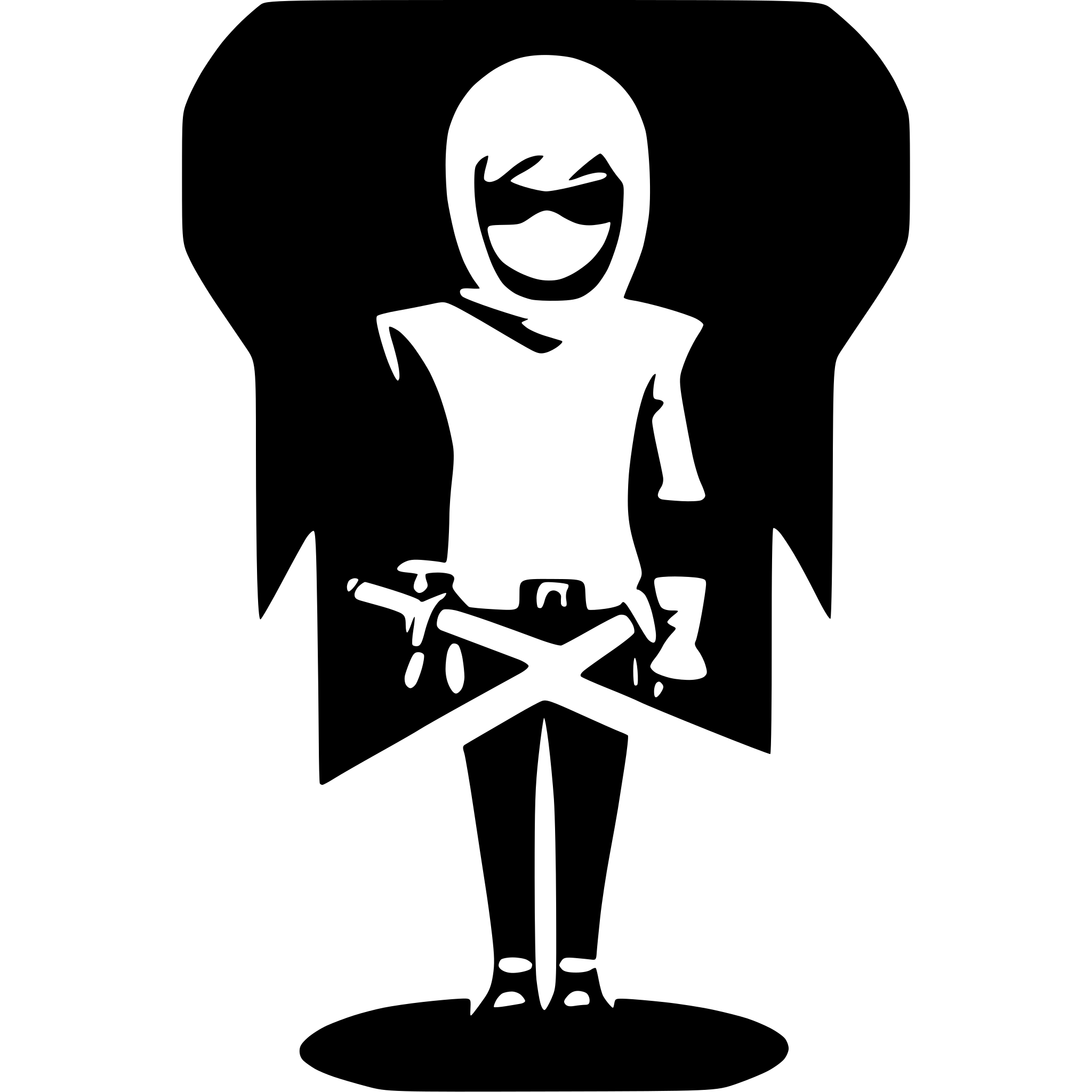 AI-generated SVG of a CUTE ninja with sword