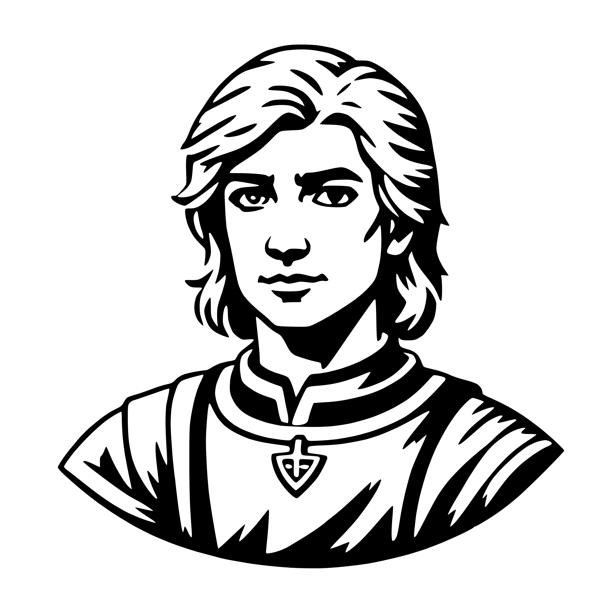 AI-generated SVG of 'lugh'
