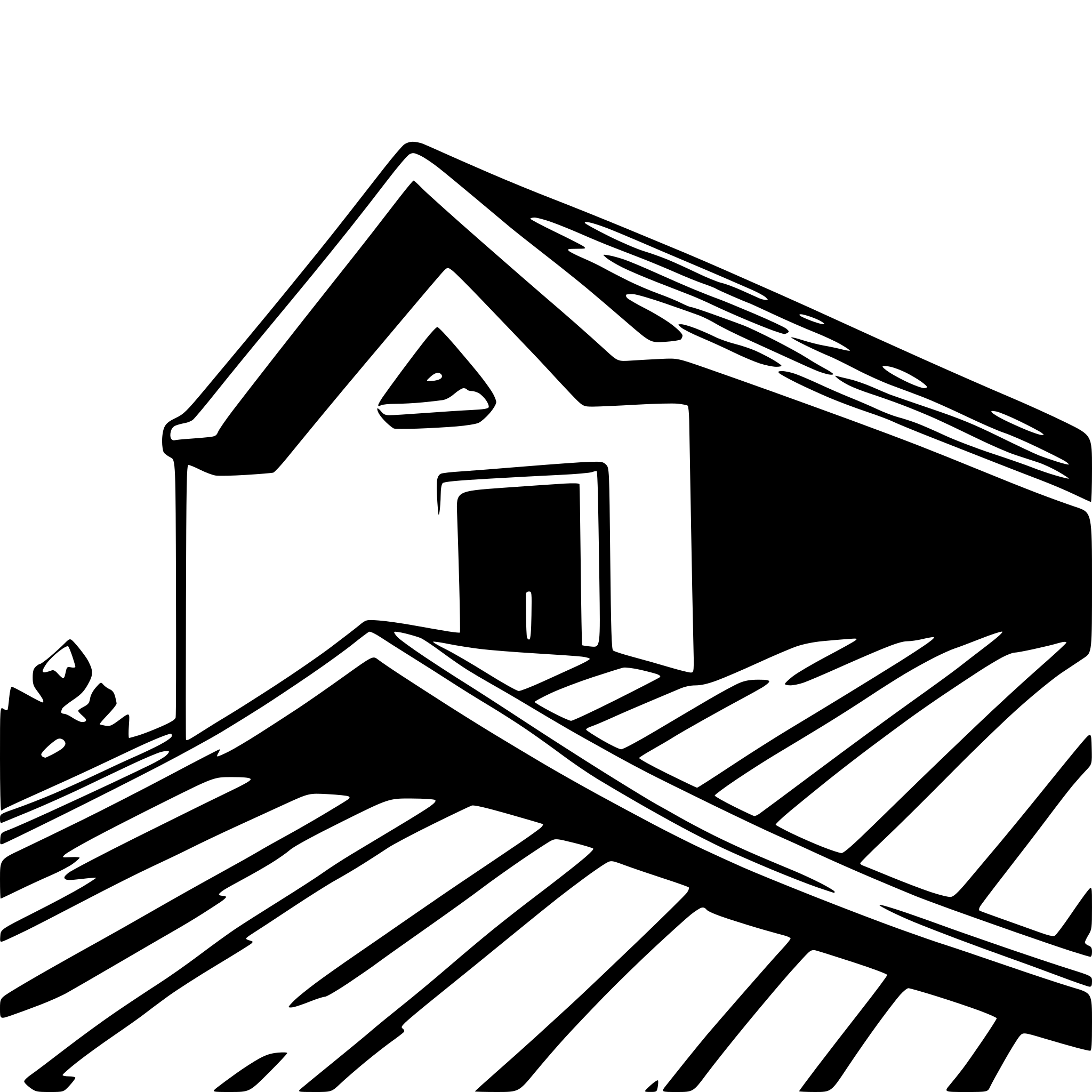 AI-generated SVG of a roof