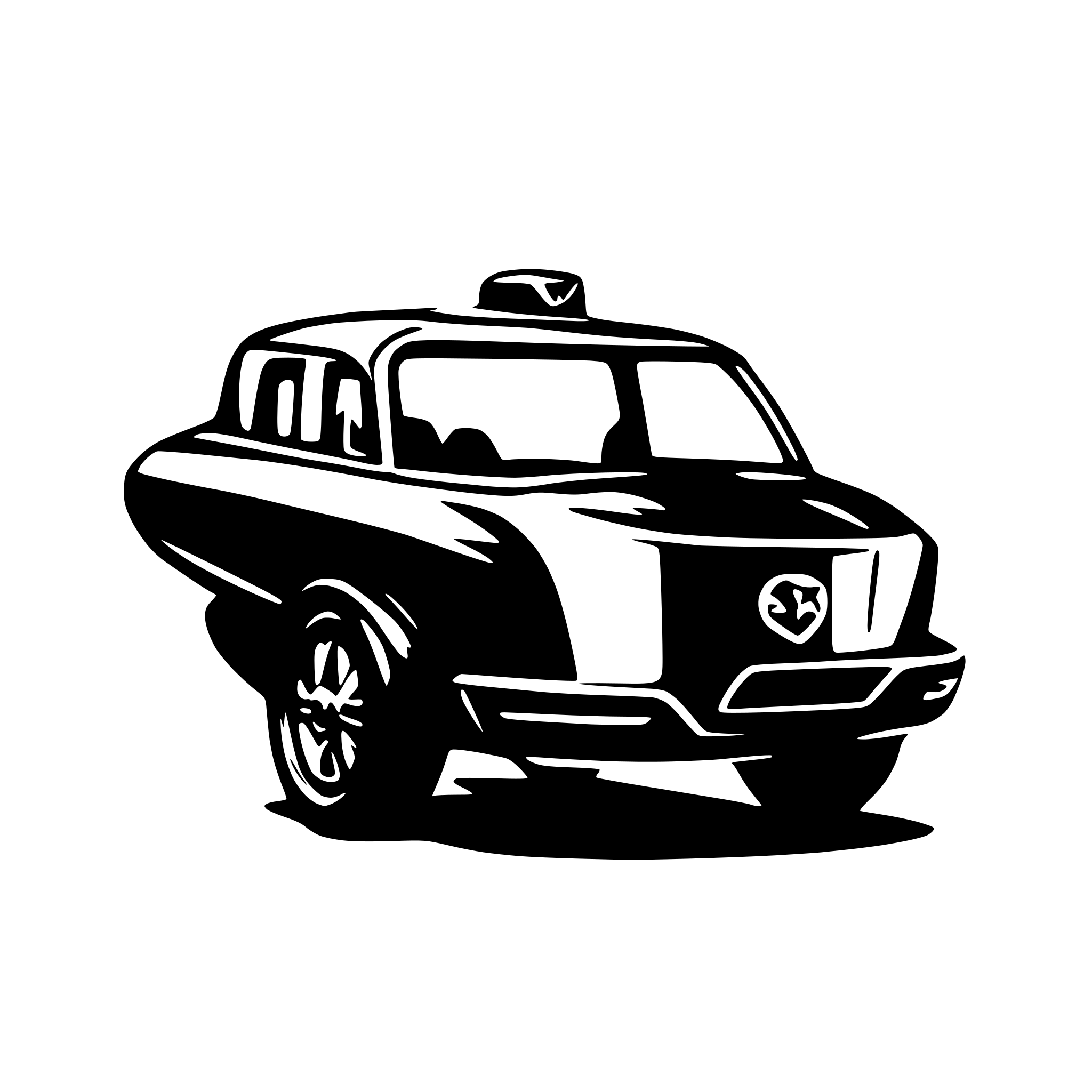 AI-generated SVG of a make an svg image of sub frame of the vehicle