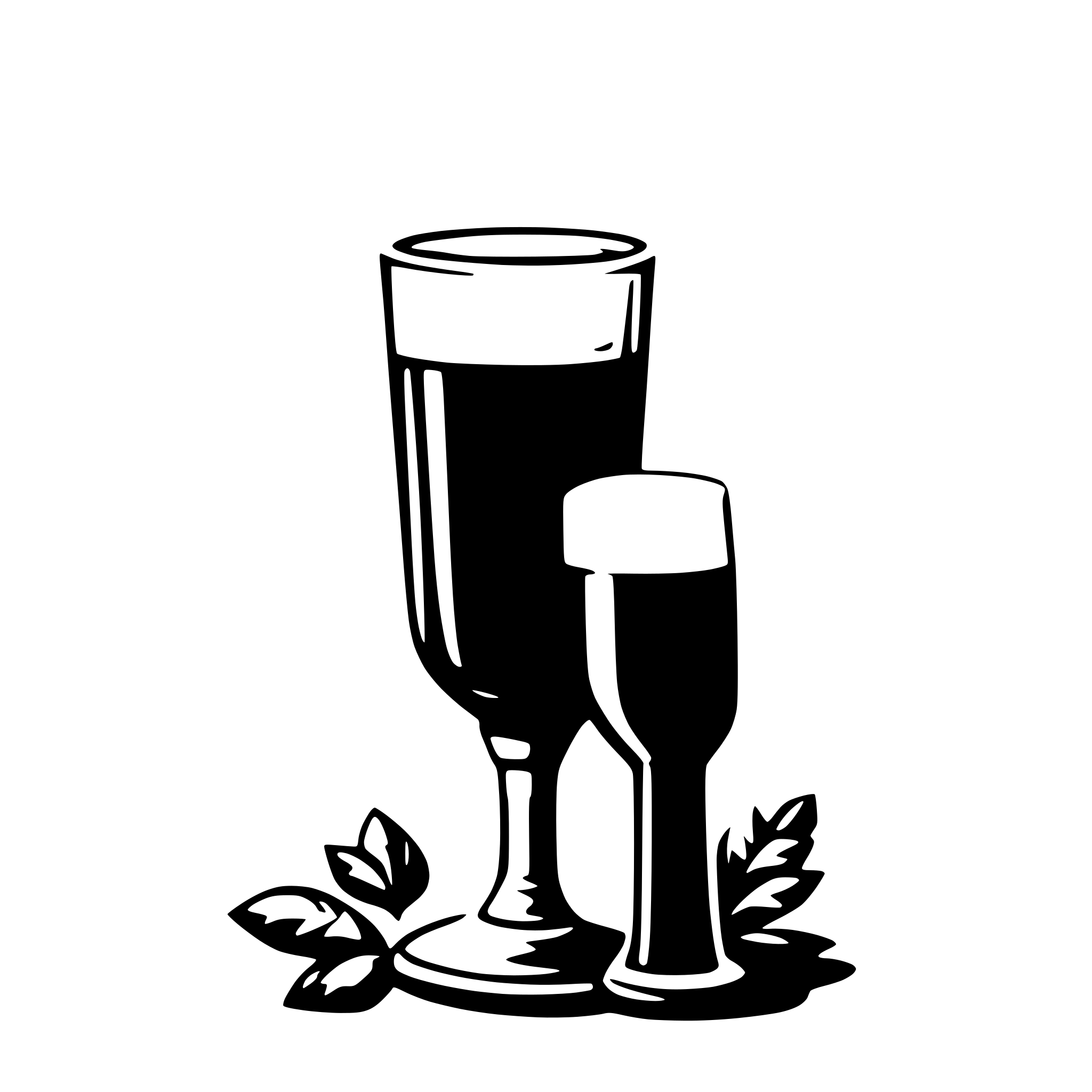 AI-generated SVG of a beer