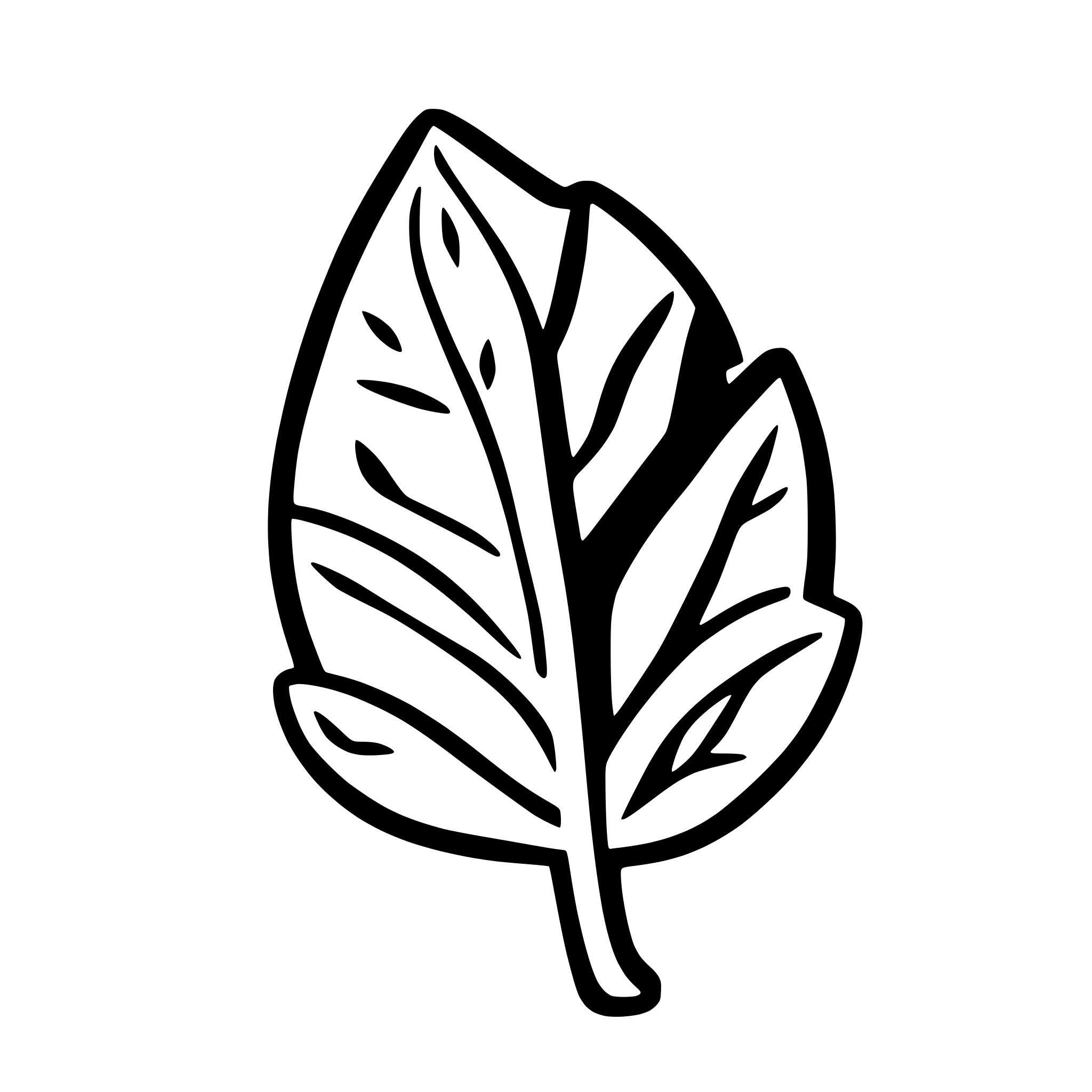 AI-generated SVG of 'vegetarian leaf icon'