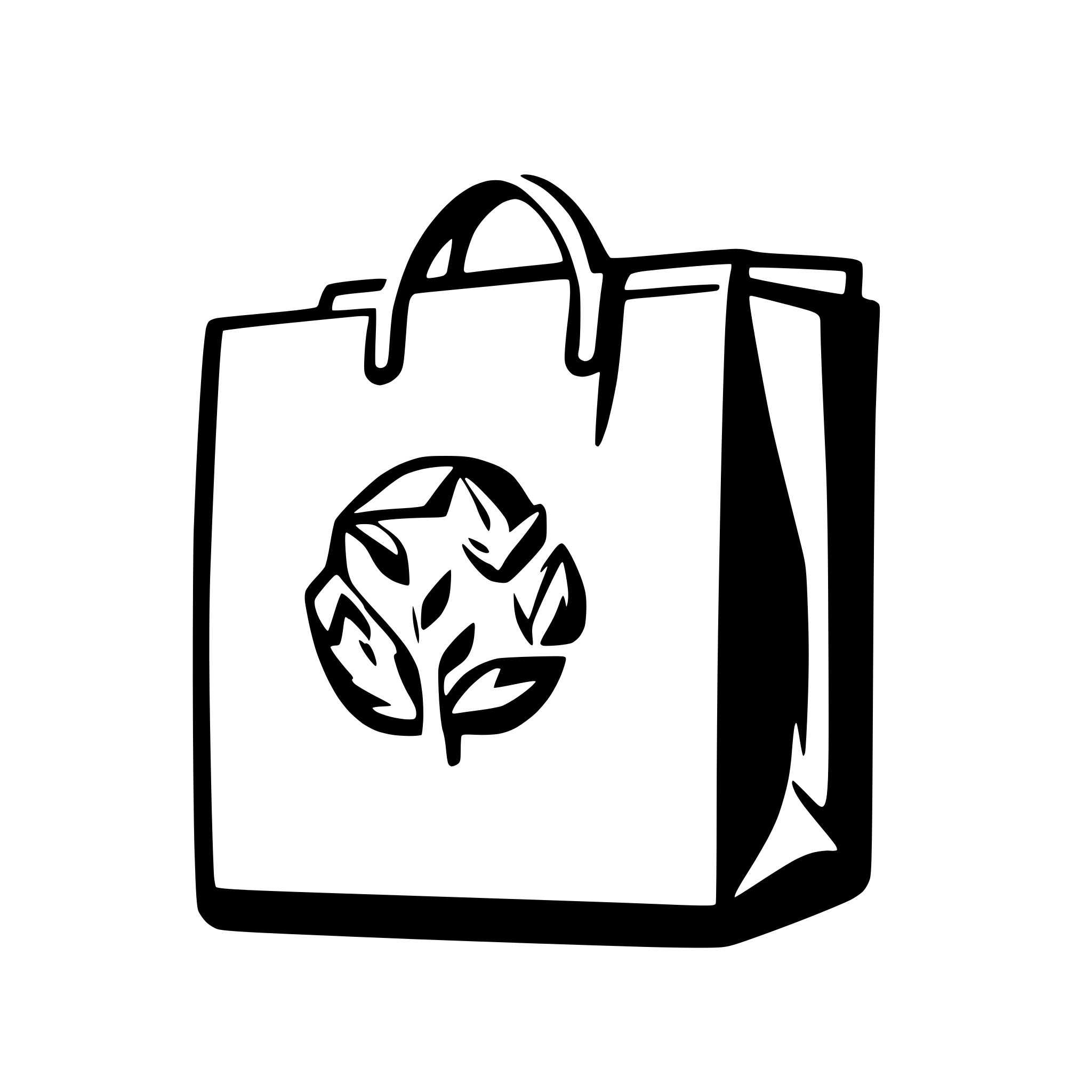 AI-generated SVG of a minimalist logo for recyclable packaging, minimalist design of plastic bags AI-generated SVG of a minimalist logo for recyclable packaging, minimalist design of plastic bags